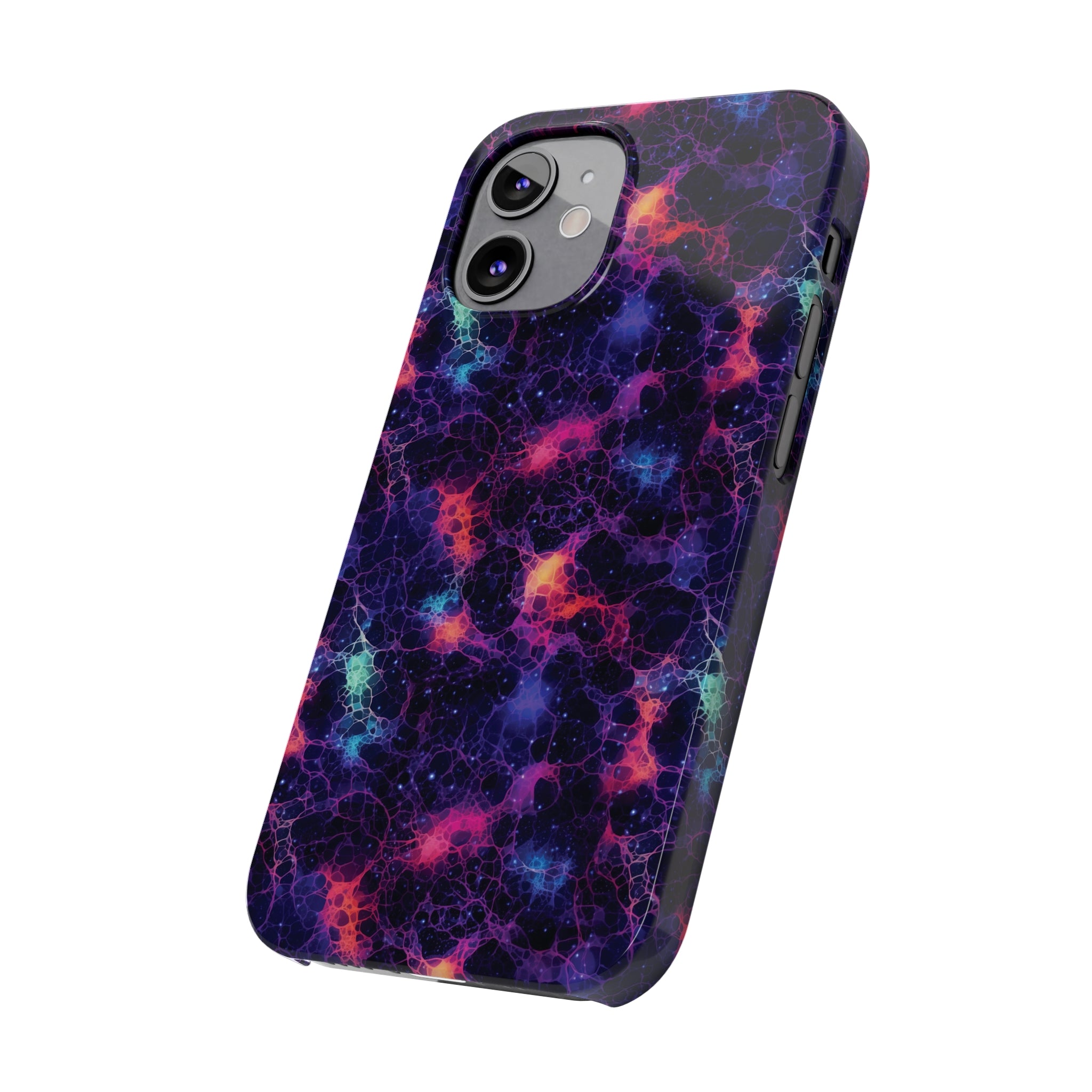 Slim Phone Cases (AOP) - Seamless Fantasy Galaxies 08