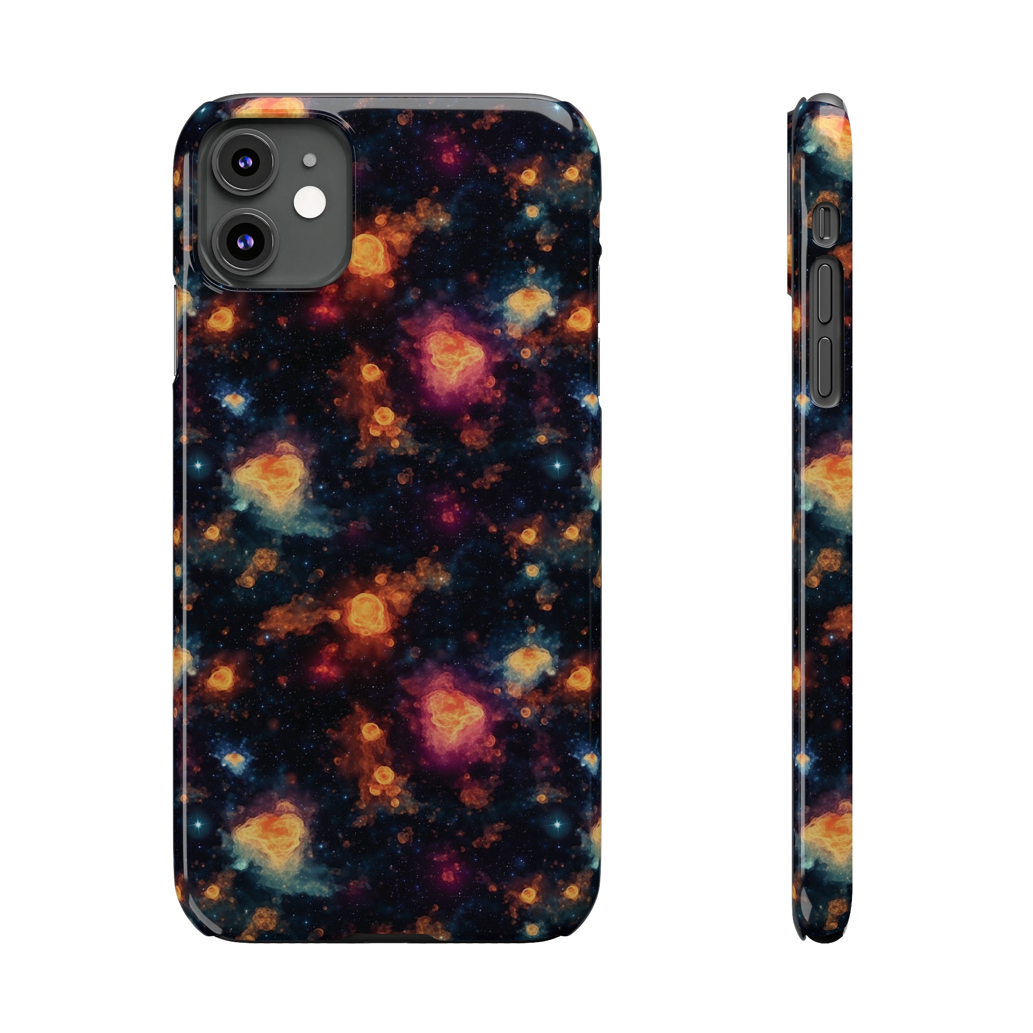 Slim Phone Cases (AOP) - Seamless Fantasy Galaxies 07