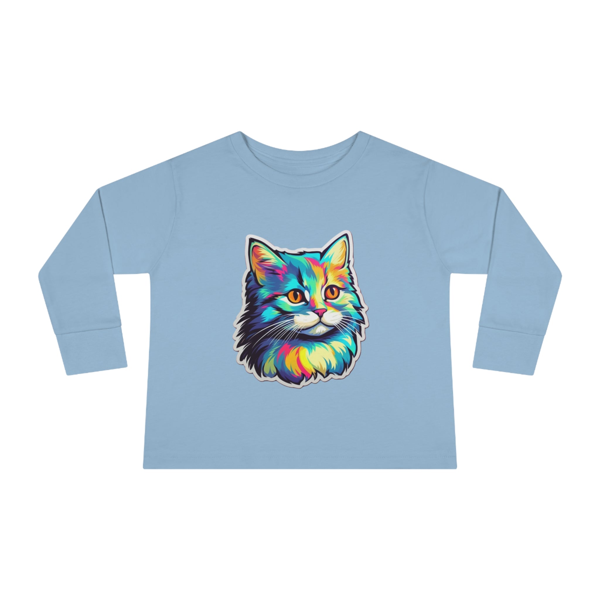 Toddler Long Sleeve Tee - Kittens 01