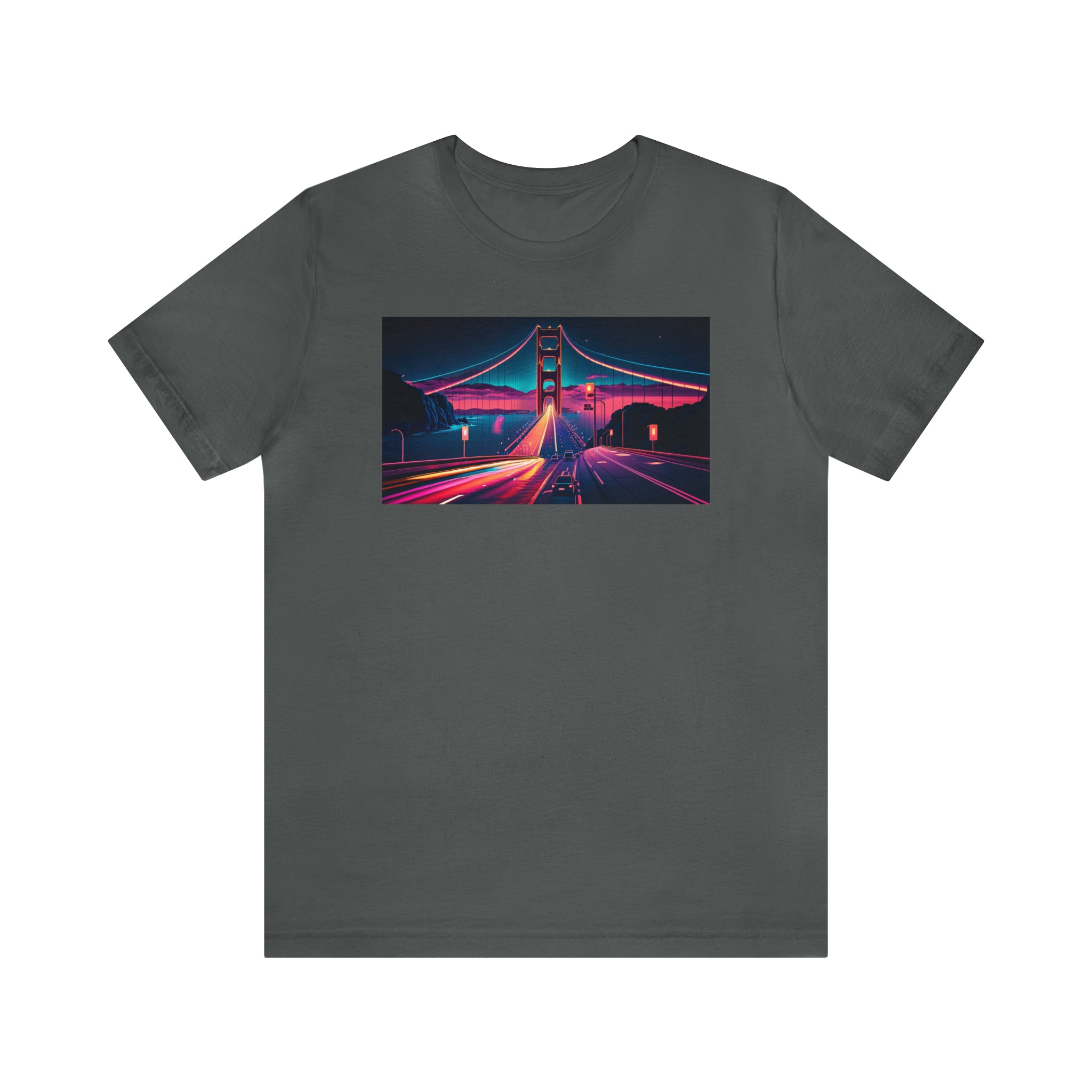 Unisex Jersey Short Sleeve Tee - Golden Gate Bridge, San Francisco, USA