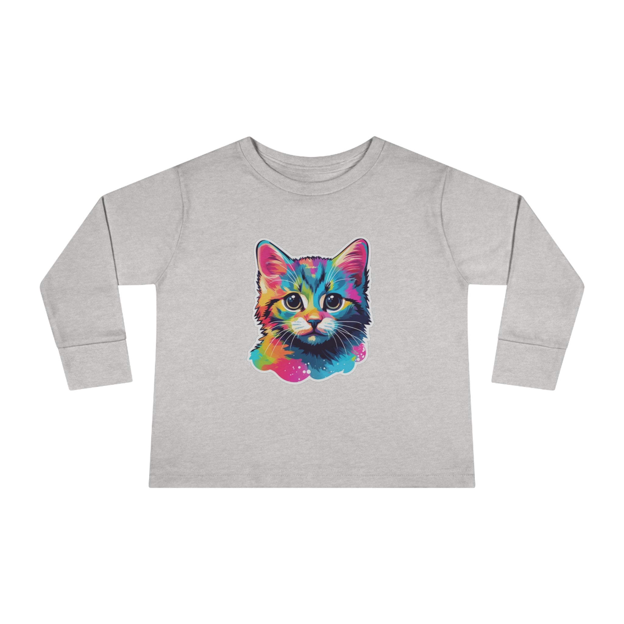 Toddler Long Sleeve Tee - Kittens 02