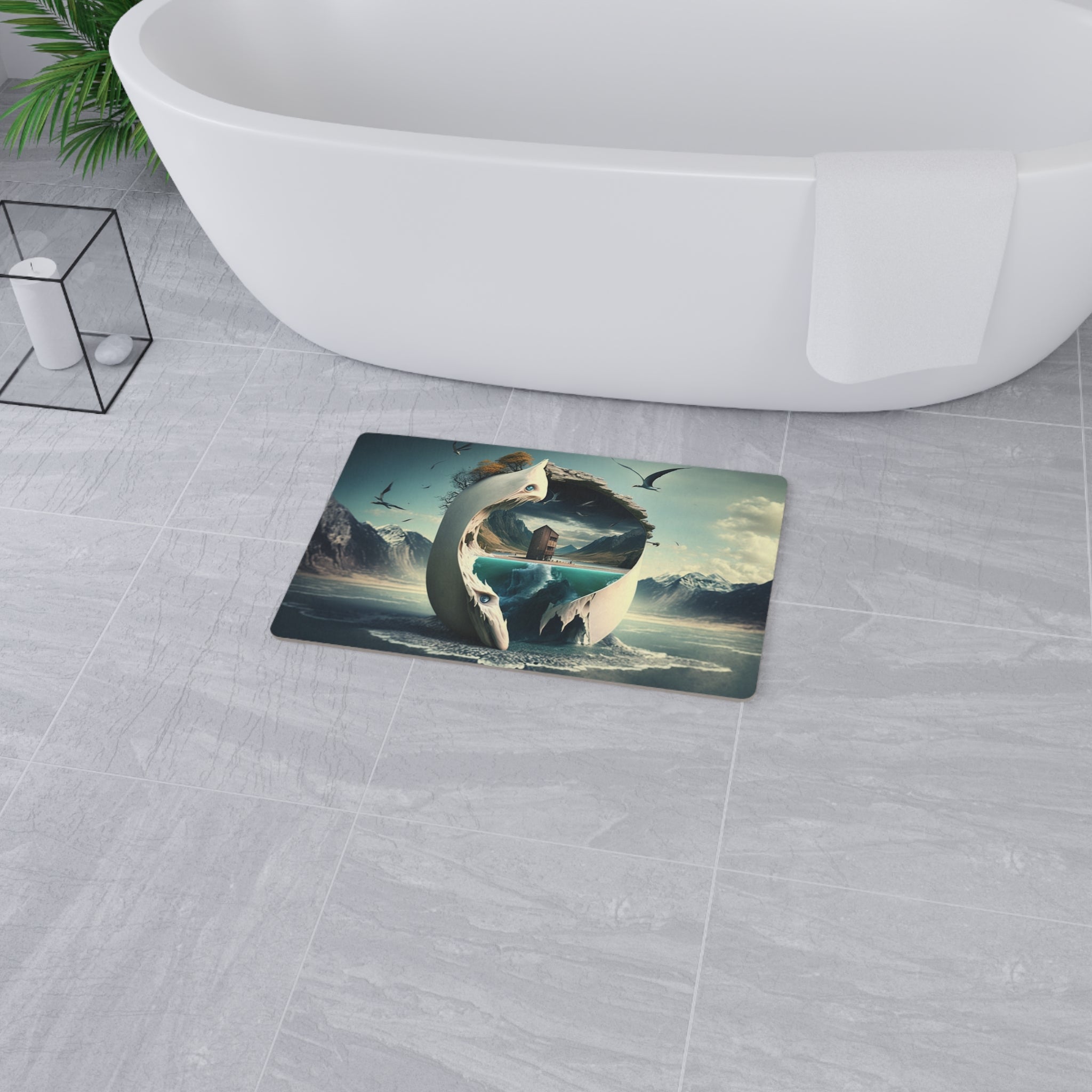 Floor Mat - Surrealist Digital Designs 03