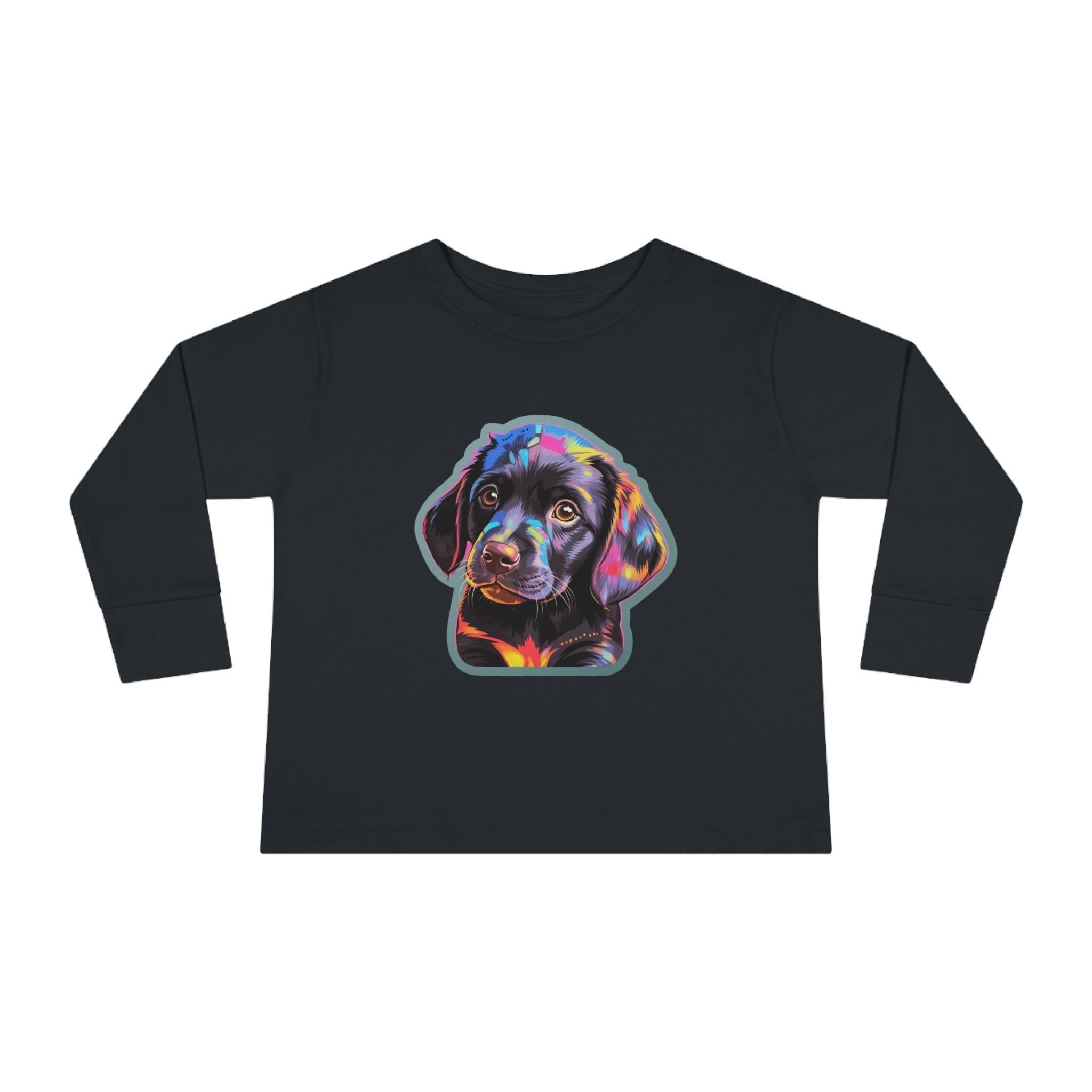 Toddler Long Sleeve Tee - Puppies 02