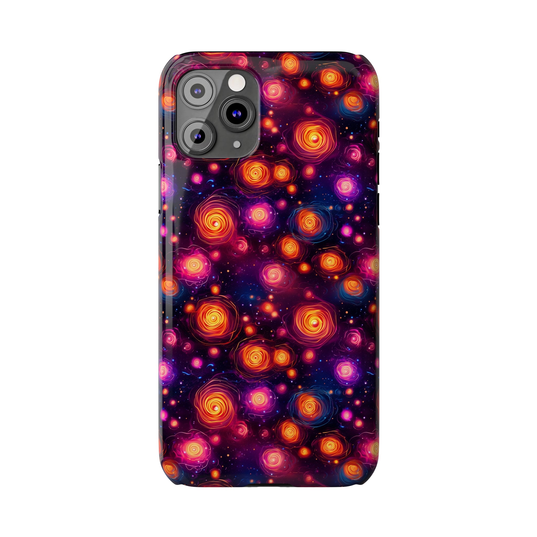 Slim Phone Cases (AOP) - Seamless Fantasy Galaxies 11