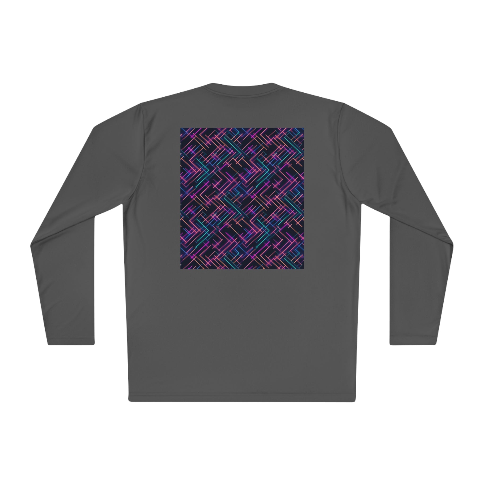 Unisex Lightweight Long Sleeve Tee (AOP) - Abstract Designs 05