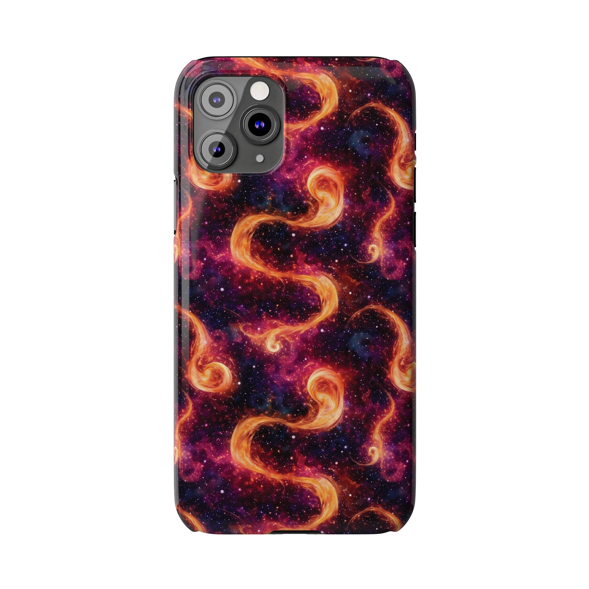 Slim Phone Cases (AOP) - Seamless Fantasy Galaxies 03