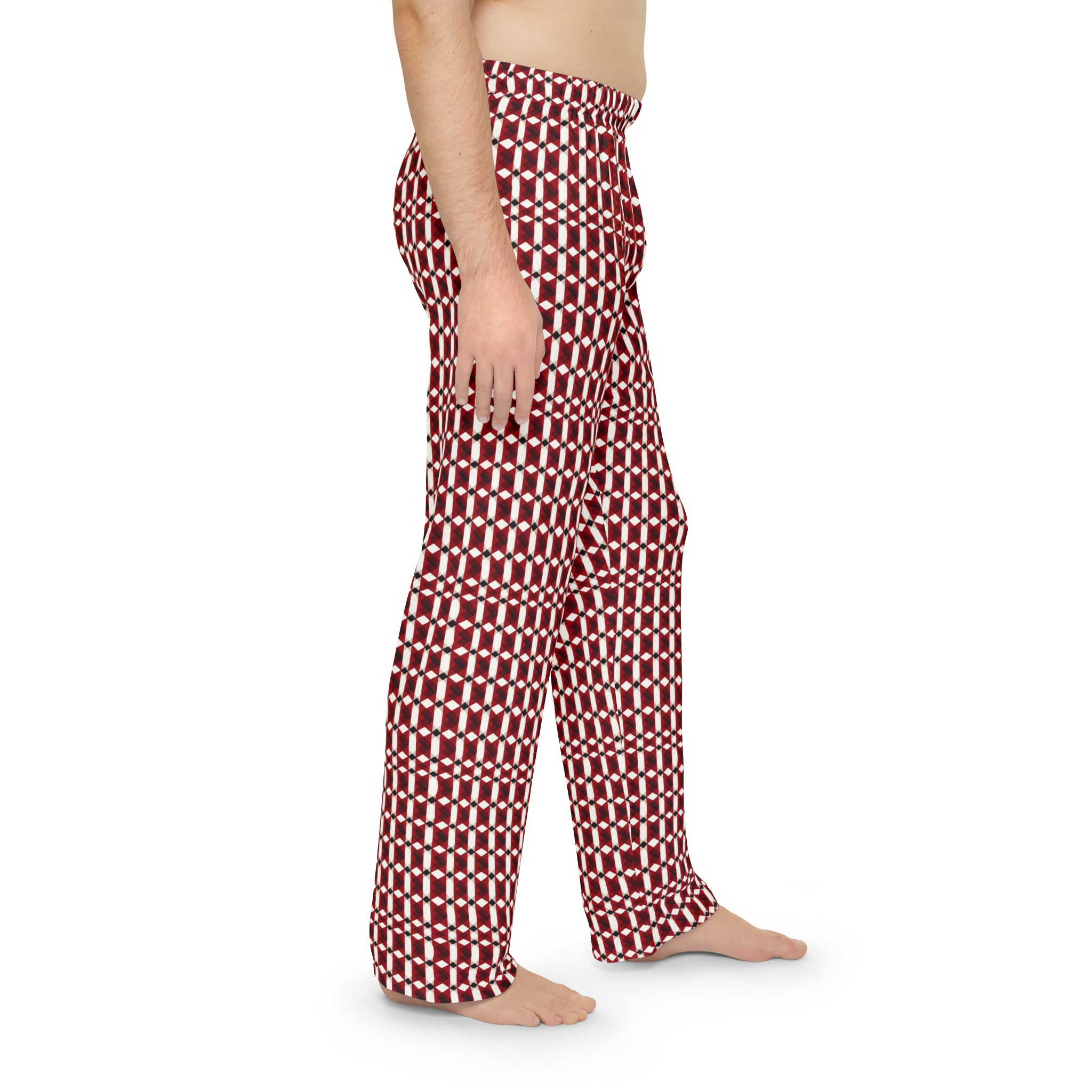 Men's Pajama Pants (AOP) - Seamless Checkered Designs 26