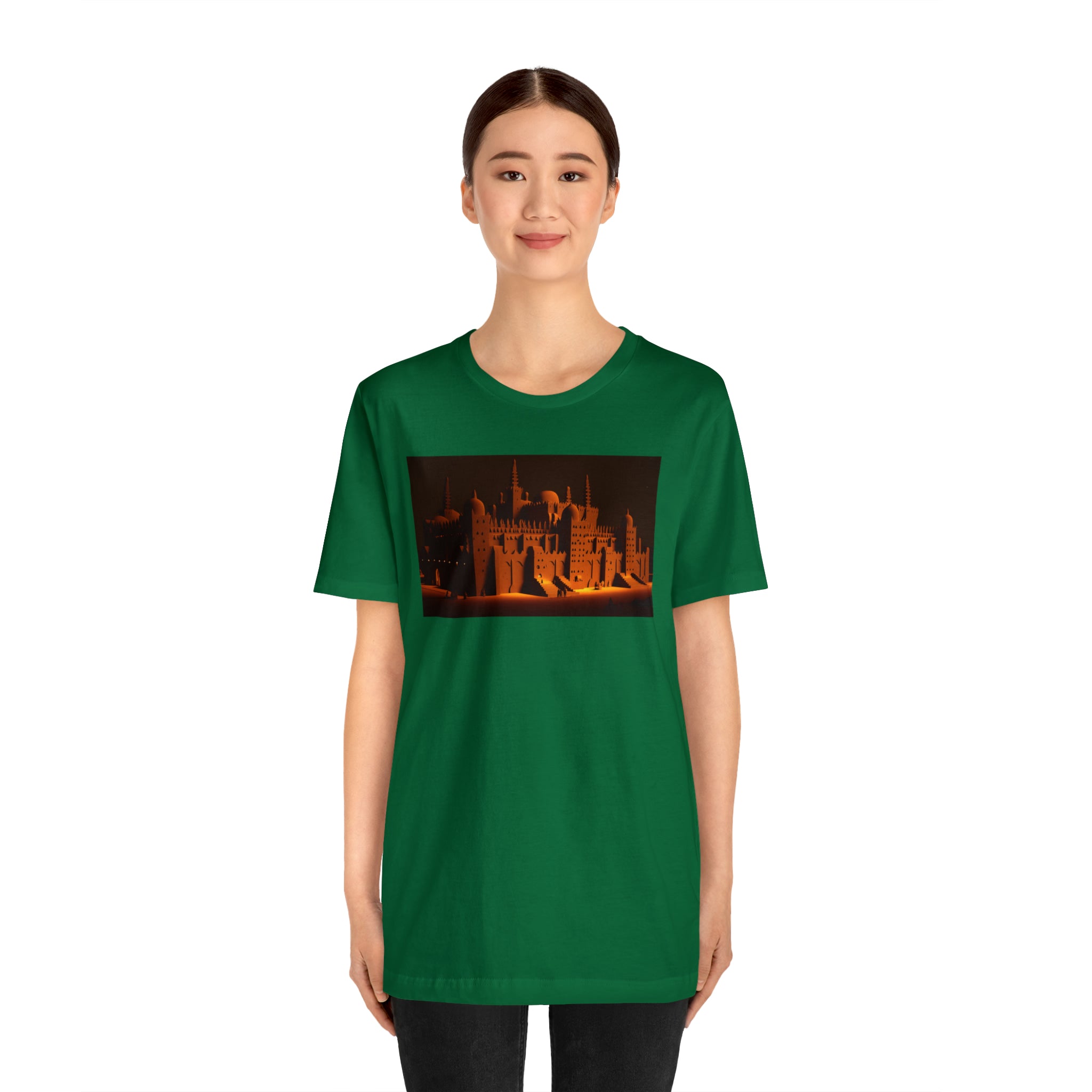 Unisex Jersey Short Sleeve Tee - Great Mosque of Djenné, Mali