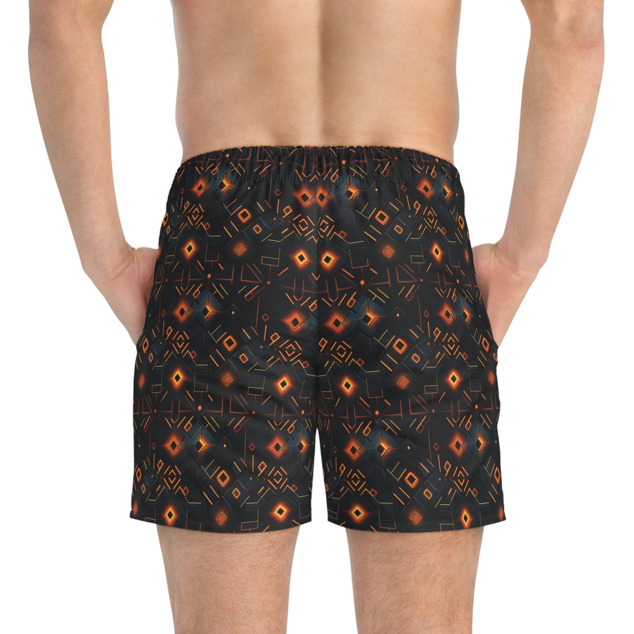 Swim Trunks (AOP) - Seamless Abstract Designs 05