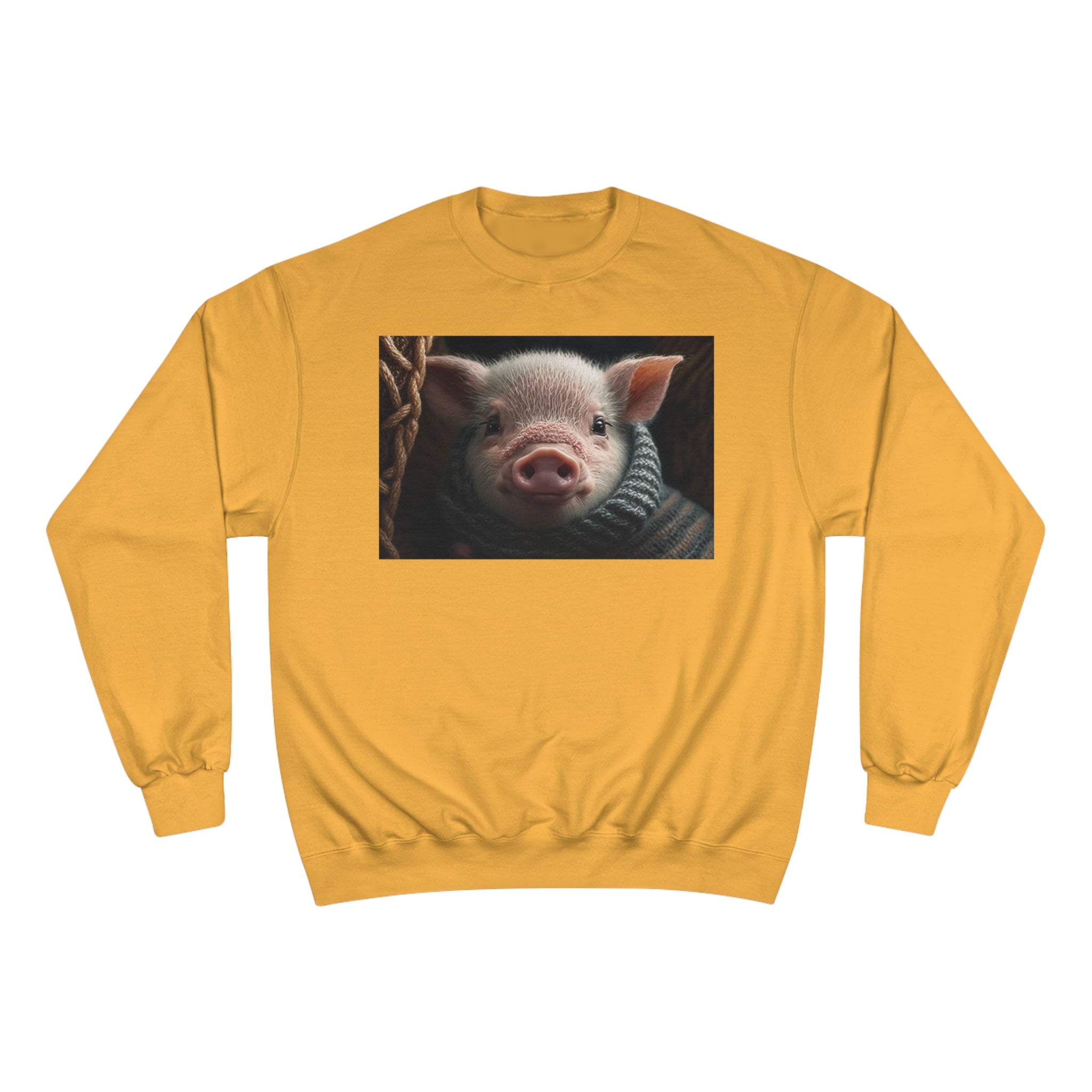 Champion Sweatshirt - Knit Animals, Piglet