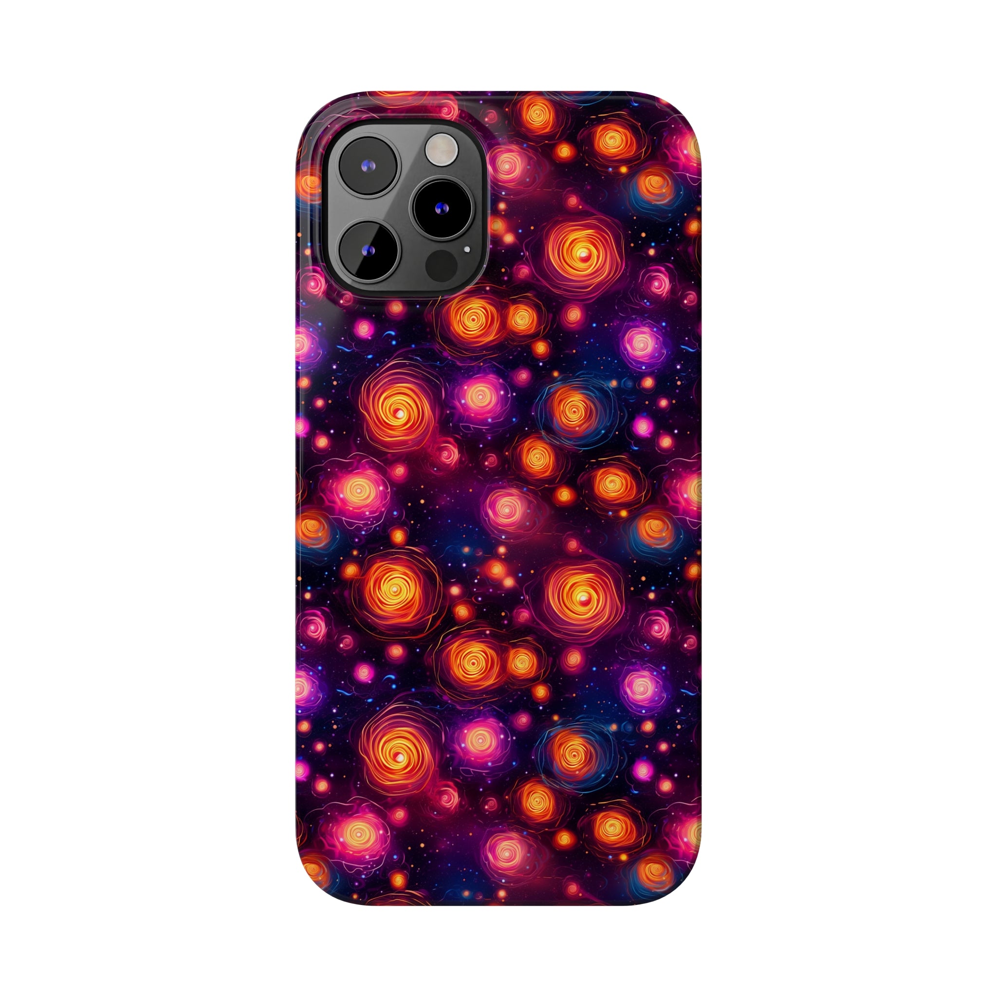 Slim Phone Cases (AOP) - Seamless Fantasy Galaxies 11