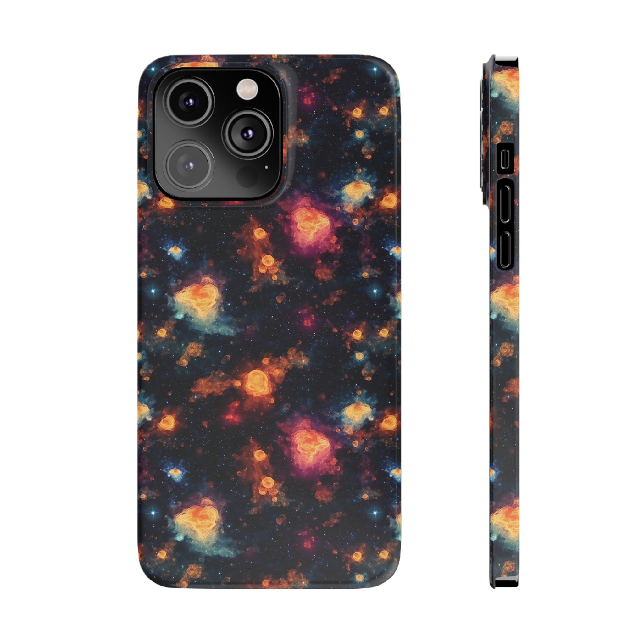 Slim Phone Cases (AOP) - Seamless Fantasy Galaxies 07