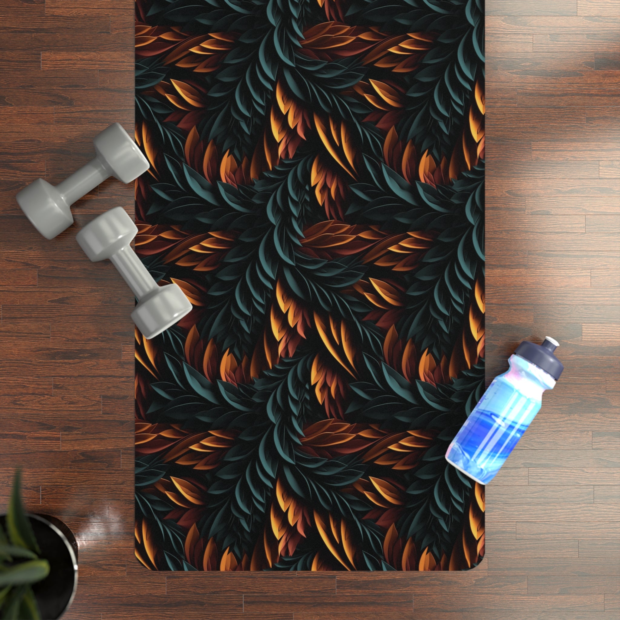 Rubber Yoga Mat (AOP) - Serenity Designs 10