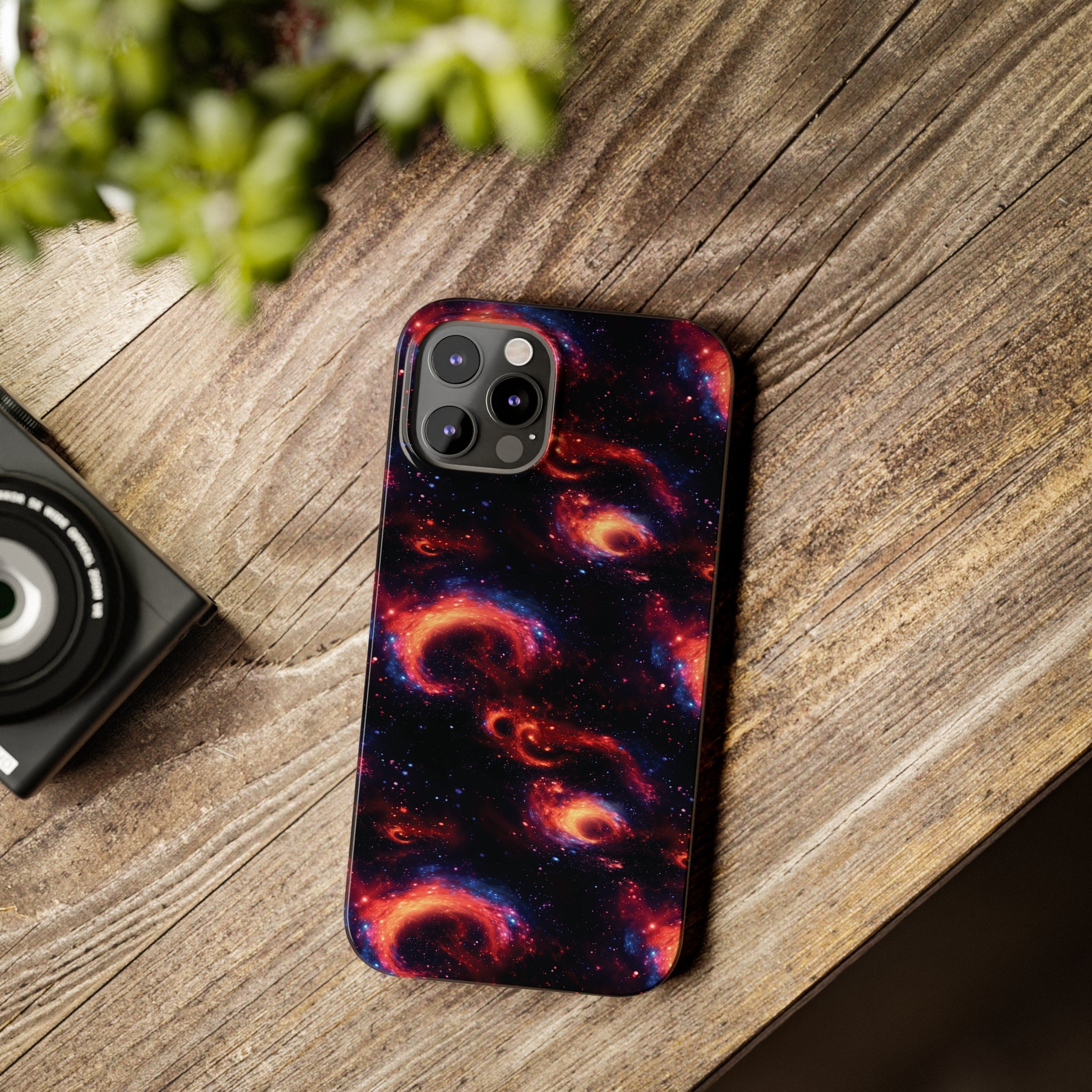 Slim Phone Cases (AOP) - Seamless Fantasy Galaxies 10