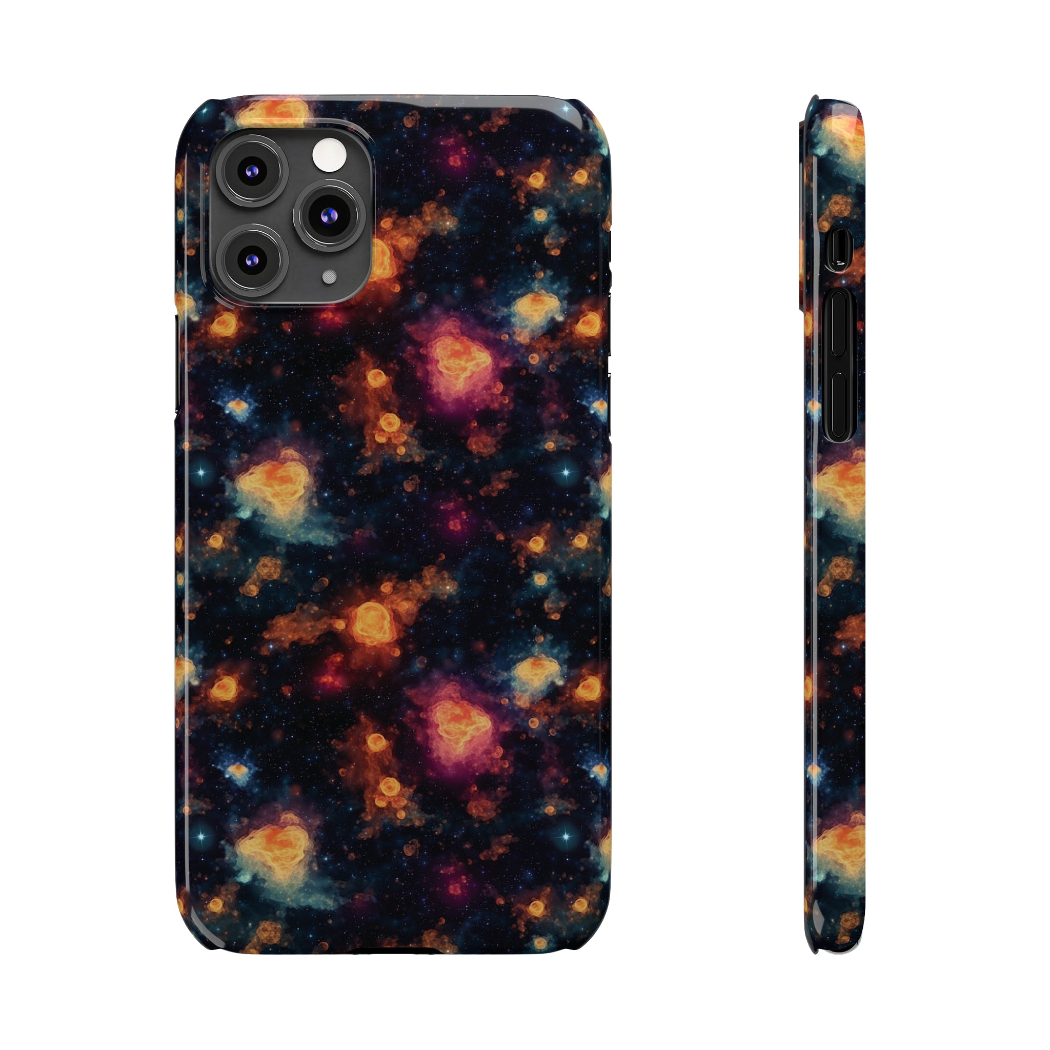 Slim Phone Cases (AOP) - Seamless Fantasy Galaxies 07