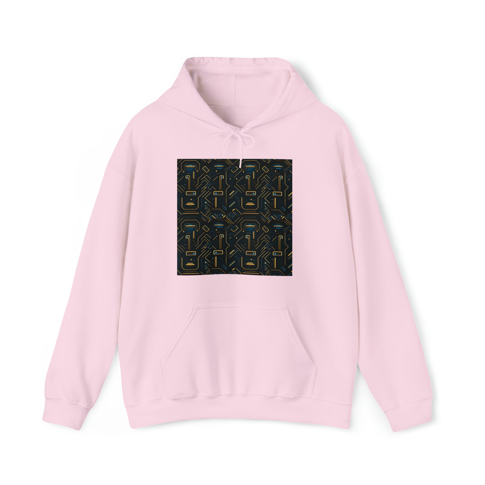 Unisex Heavy Blend™ Hooded Sweatshirt - Abstract Neon Designs 05