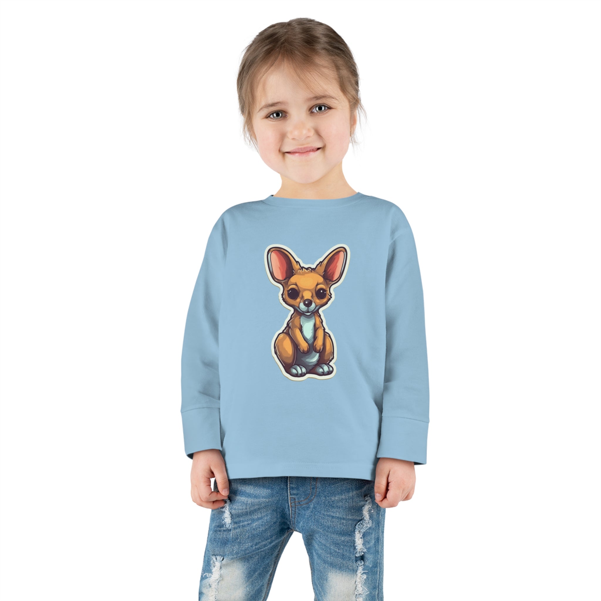 Toddler Long Sleeve Tee - Kangaroo Joey