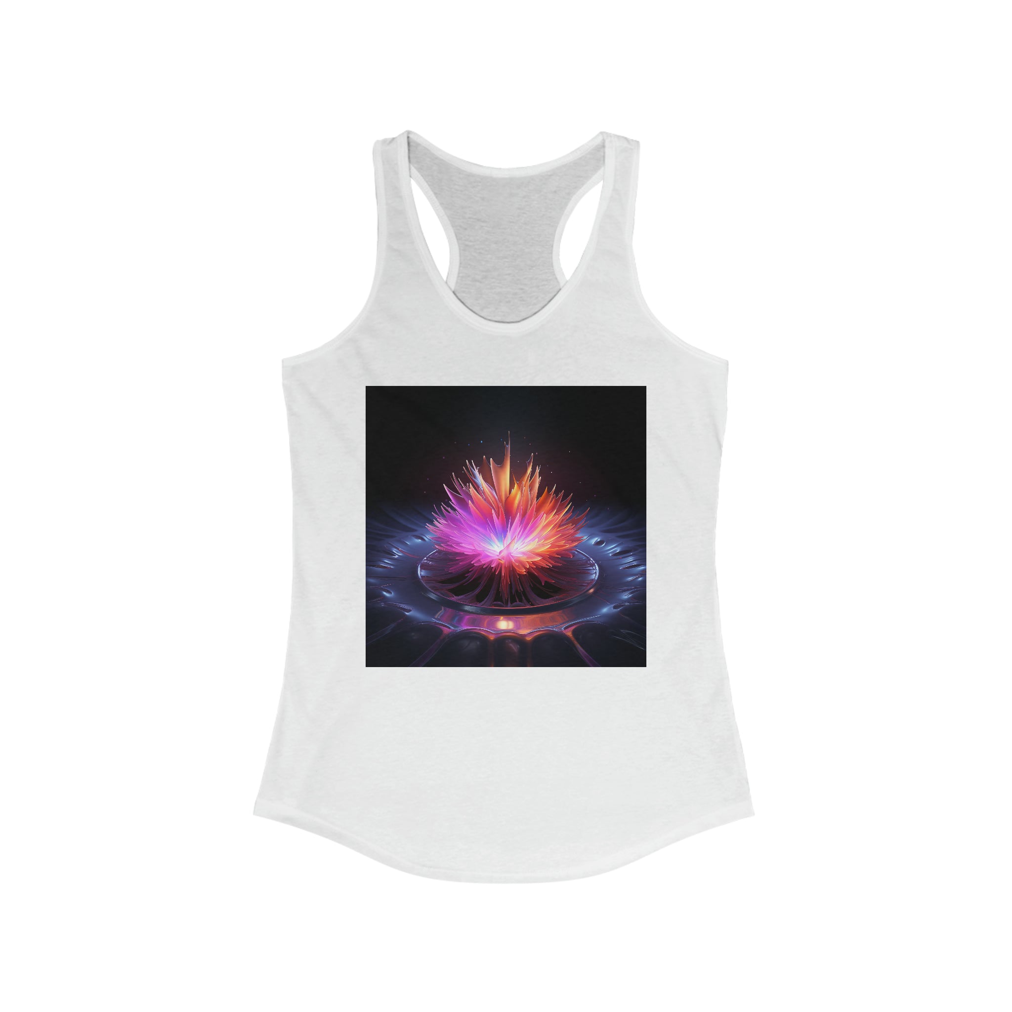 Women's Ideal Racerback Tank - Vector Art Design 30