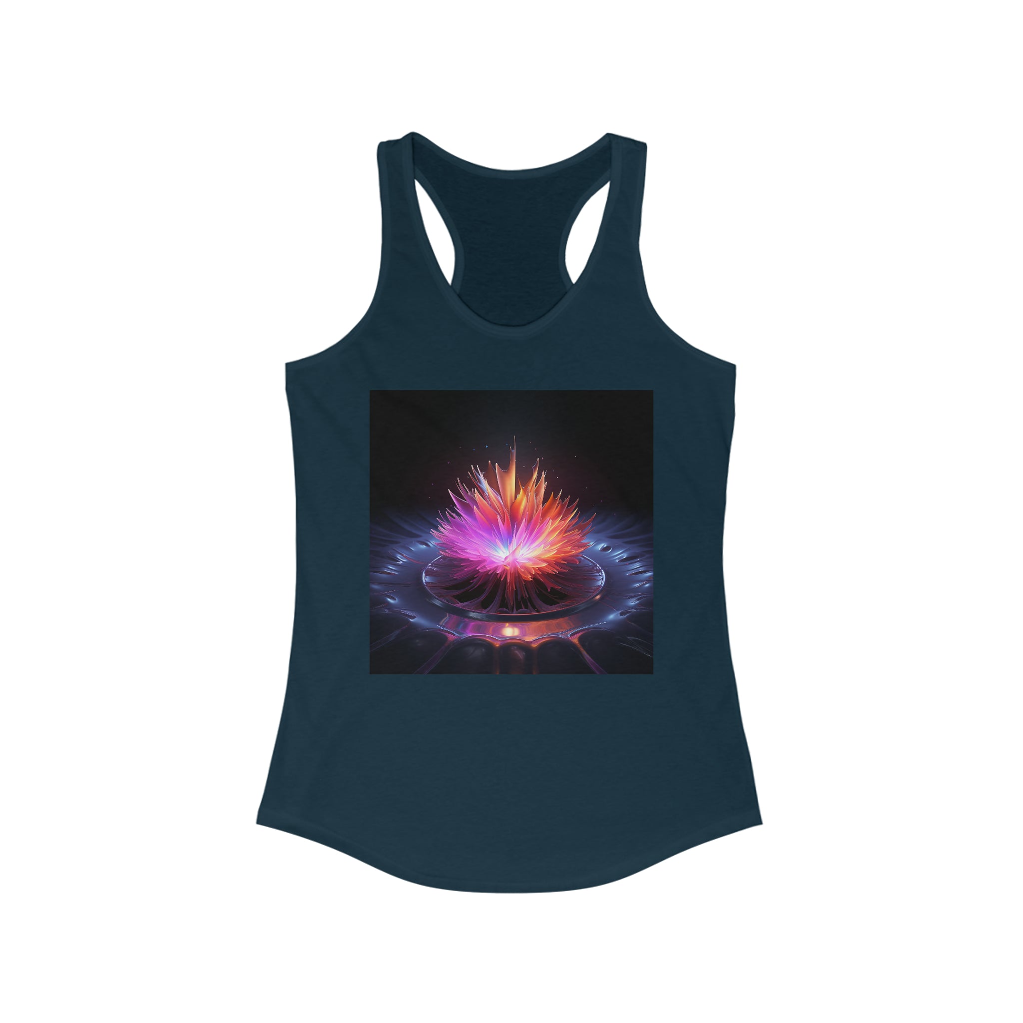 Women's Ideal Racerback Tank - Vector Art Design 30