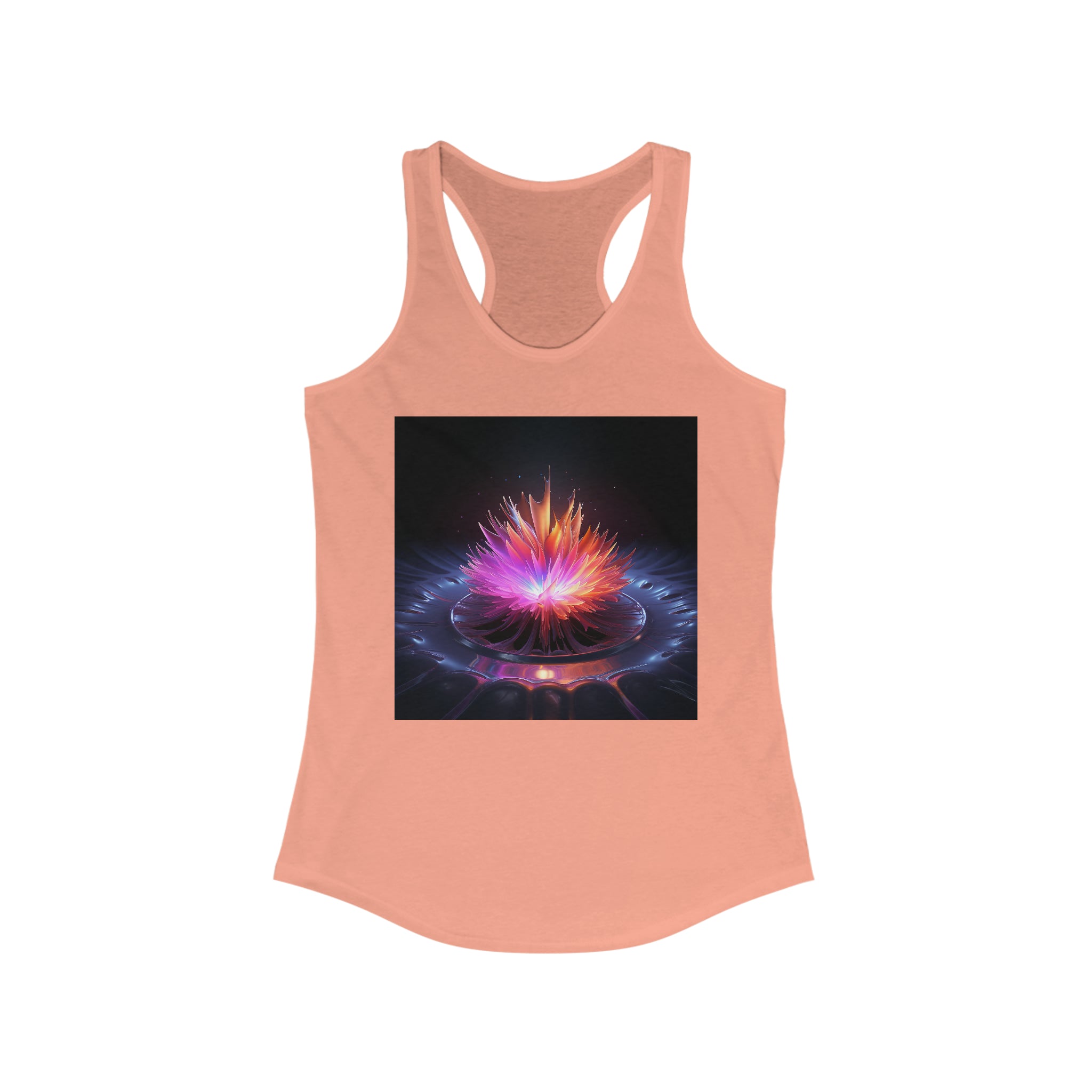 Women's Ideal Racerback Tank - Vector Art Design 30