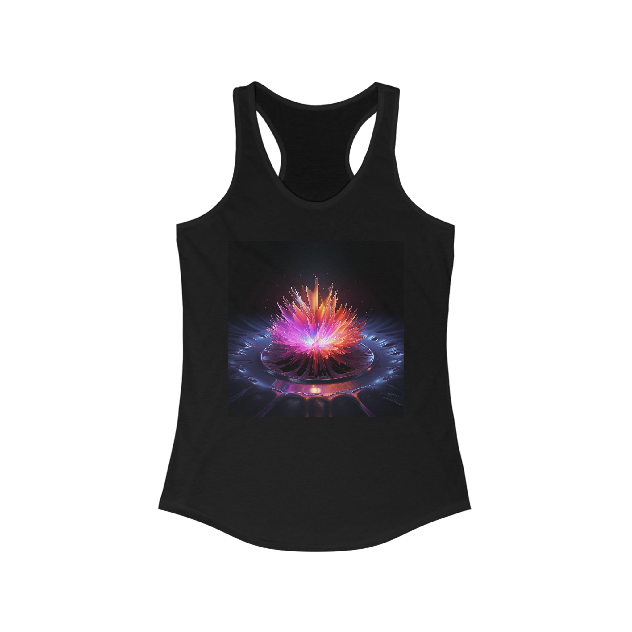 Women's Ideal Racerback Tank - Vector Art Design 30