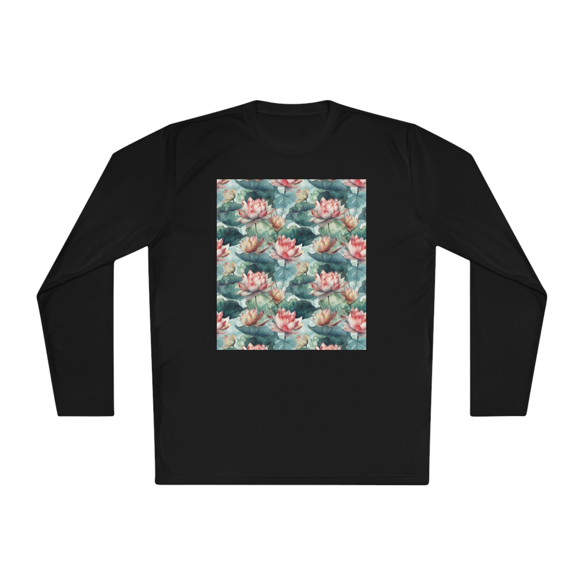 Unisex Lightweight Long Sleeve Tee (AOP) - Abstract Designs 13