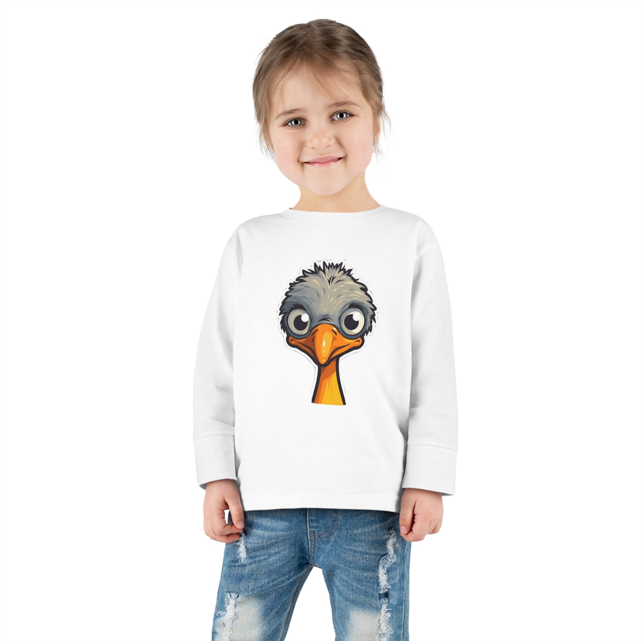 Toddler Long Sleeve Tee - Ostrich Chick