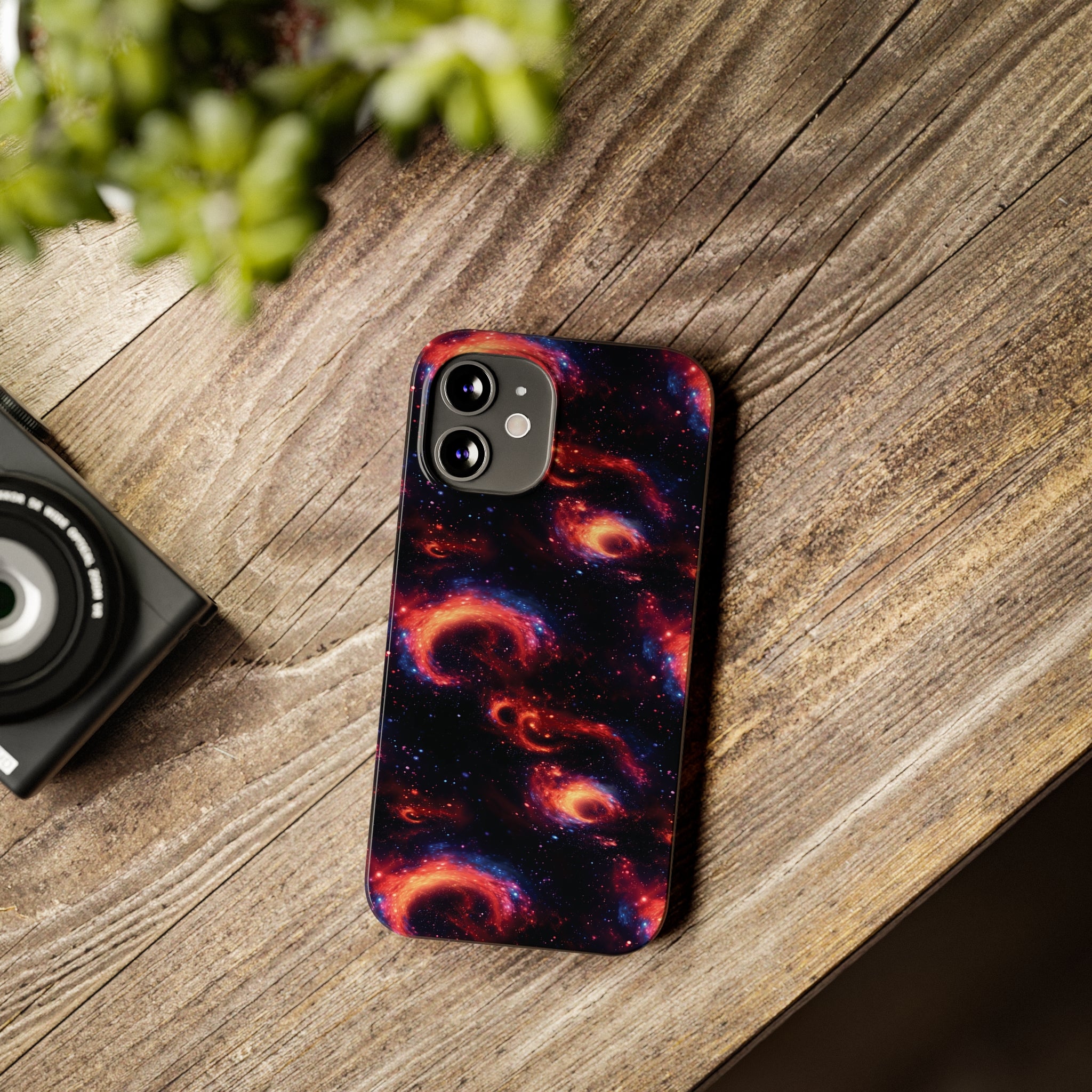 Slim Phone Cases (AOP) - Seamless Fantasy Galaxies 10