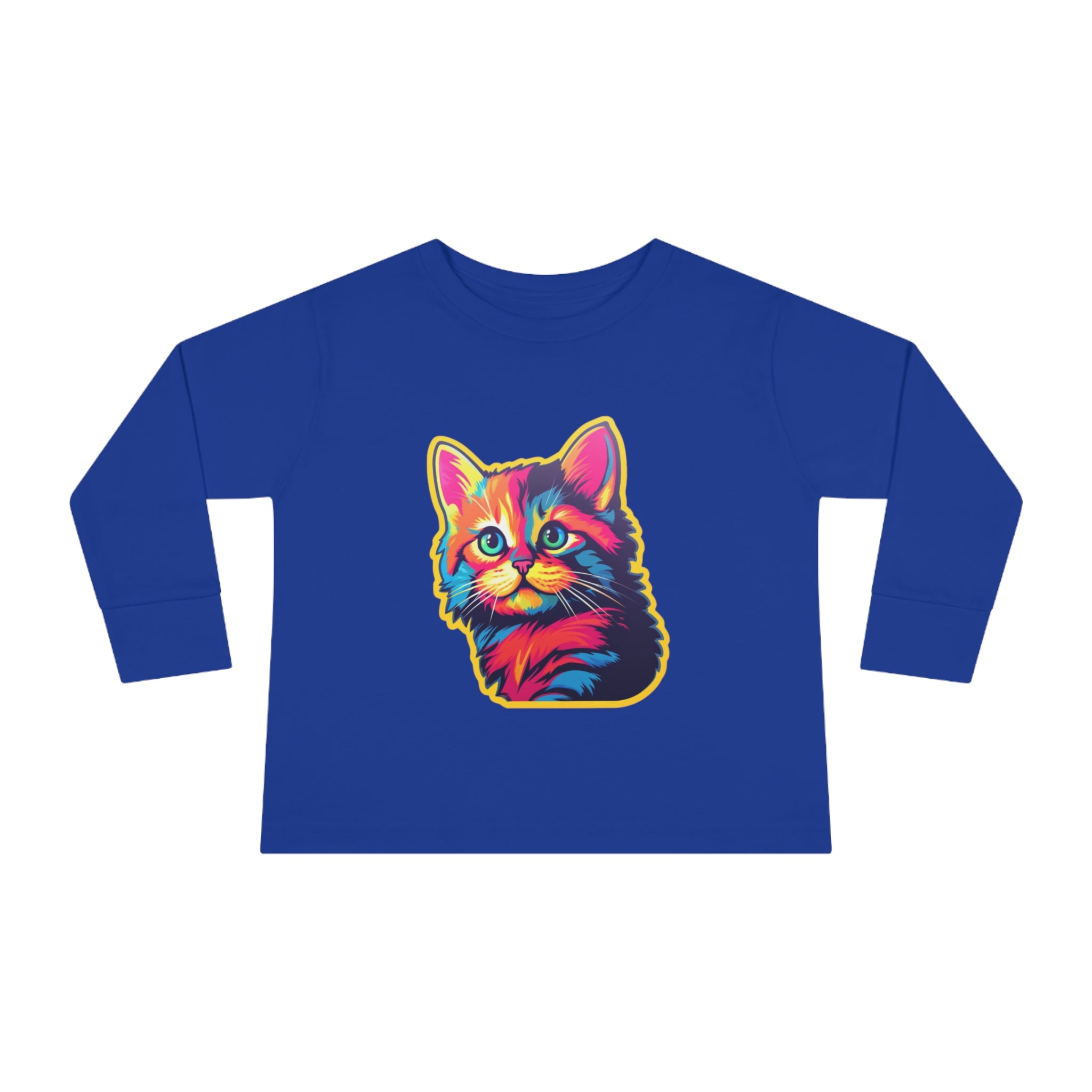 Toddler Long Sleeve Tee - Kittens 04