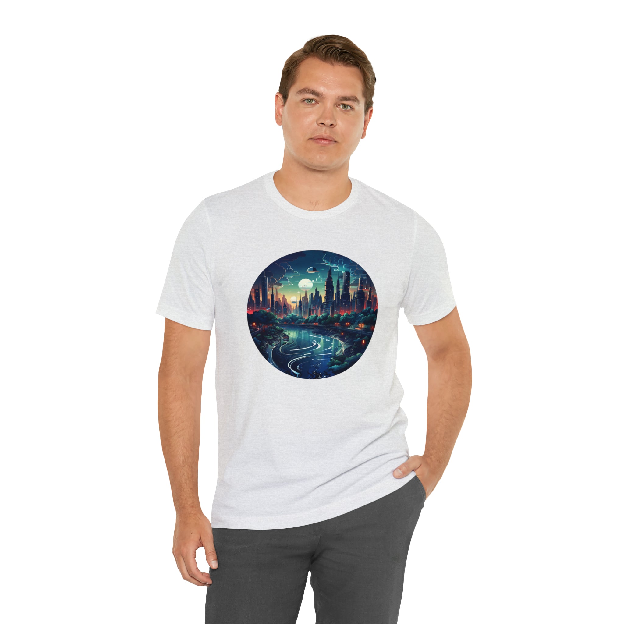 Unisex Jersey Short Sleeve Tee - Isometric Designs 10