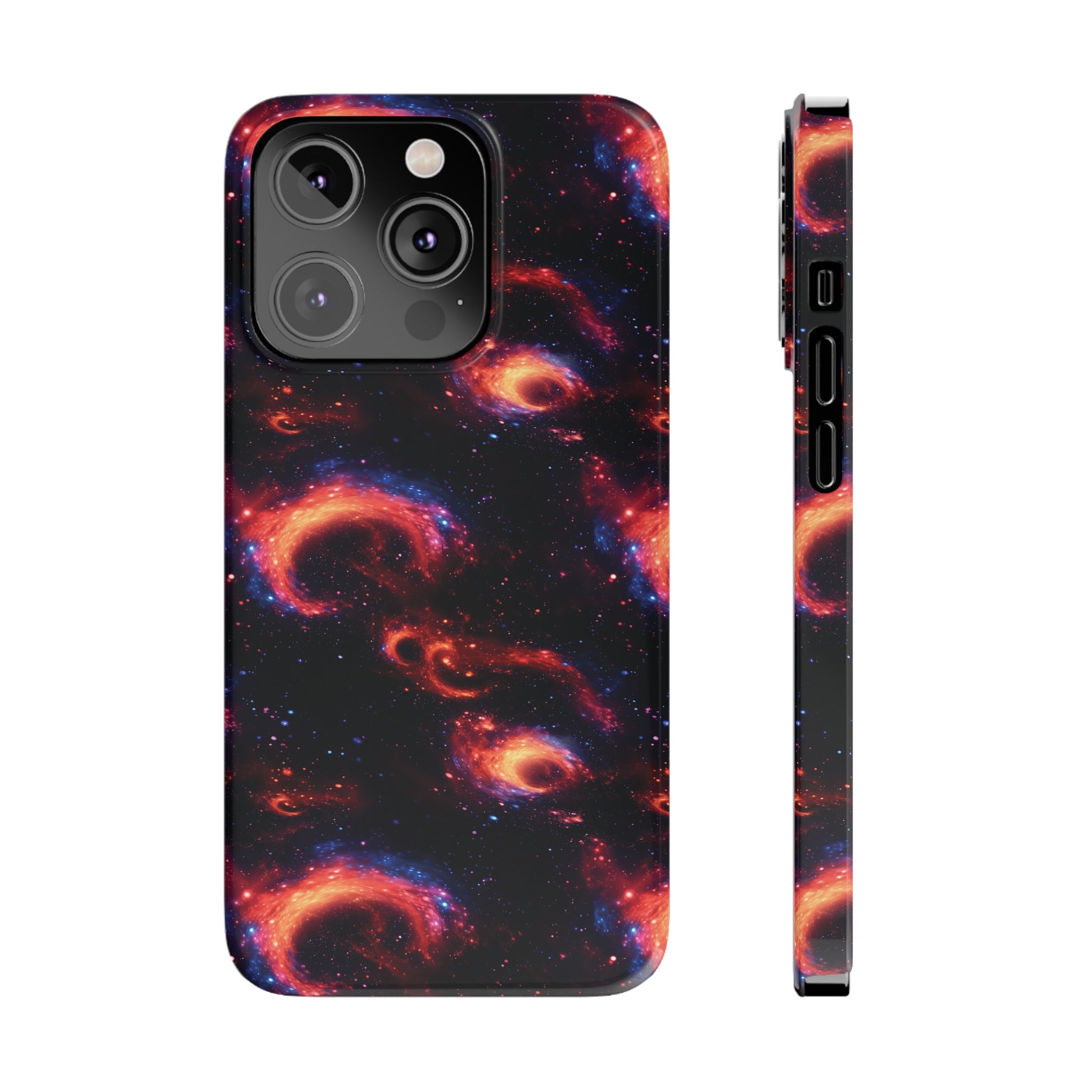 Slim Phone Cases (AOP) - Seamless Fantasy Galaxies 10