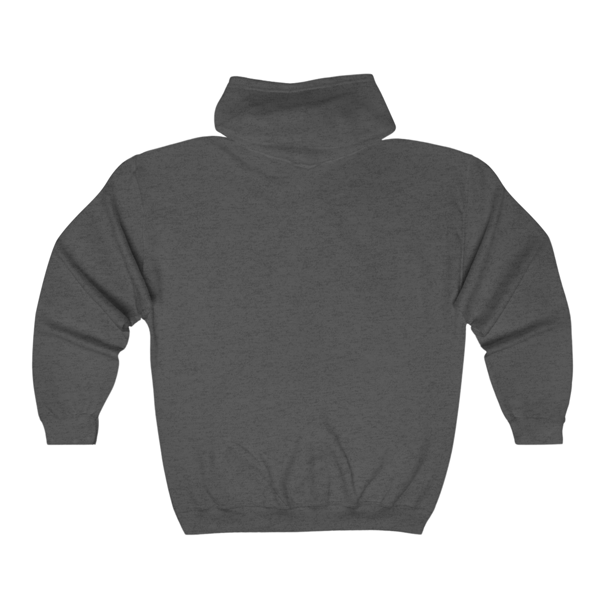 Unisex Heavy Blend™ Full Zip Hooded Sweatshirt - Neon Car 03