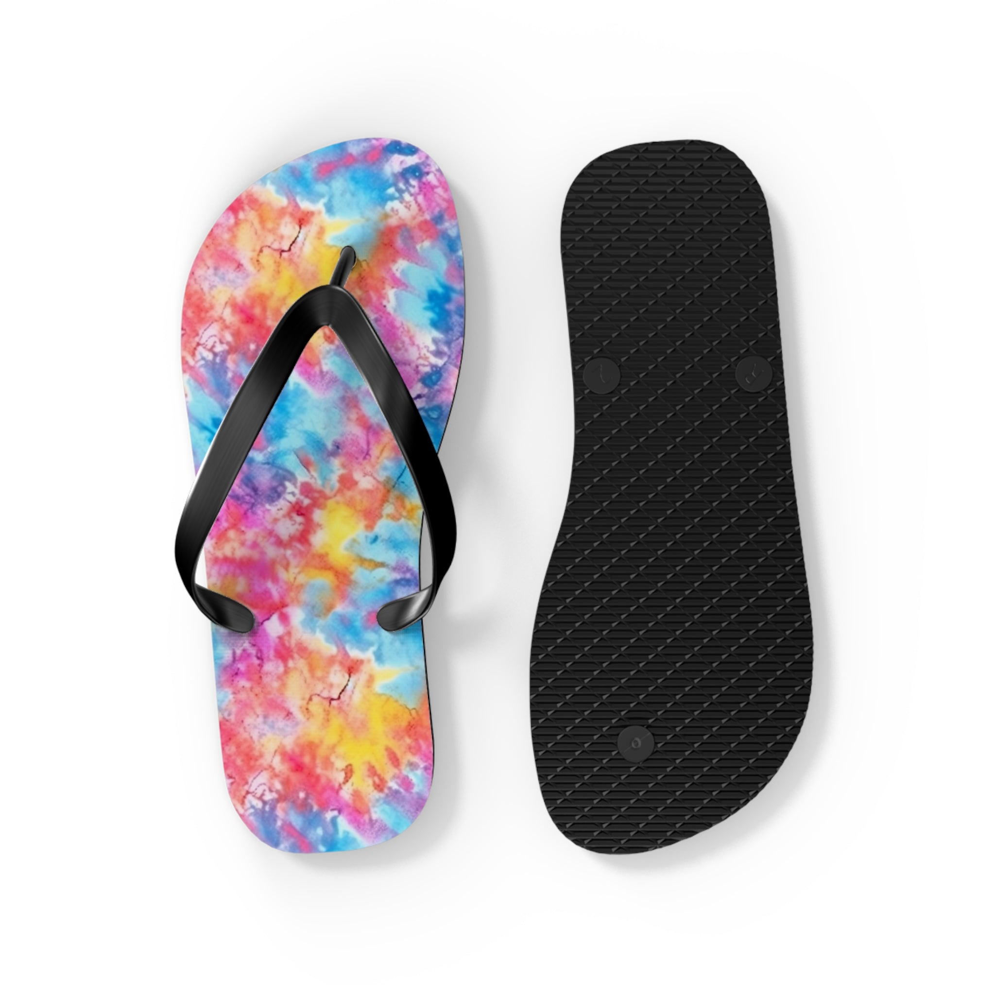 Flip Flops (AOP) - Tie Dye Designs 02