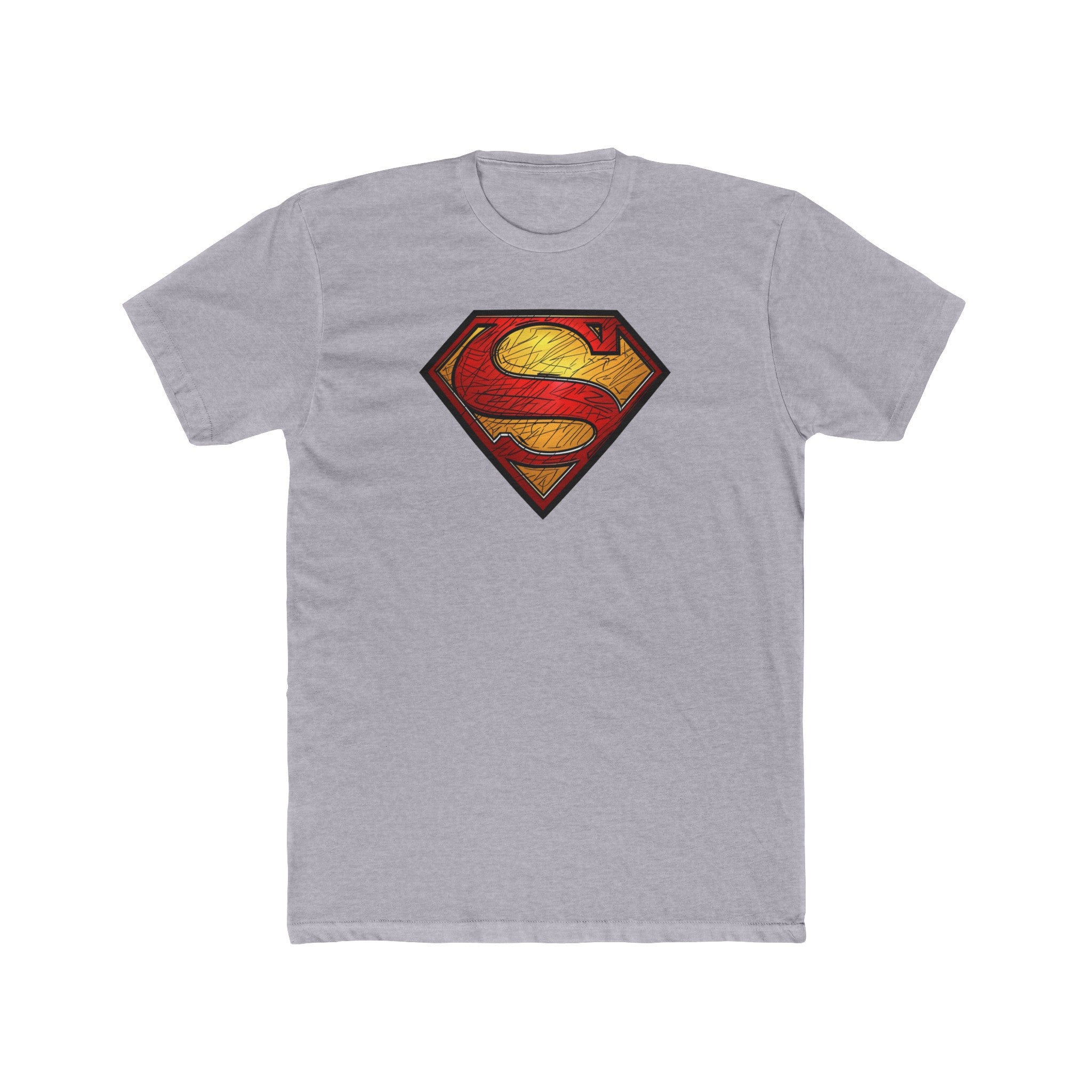 Men's Cotton Crew Tee - Superheroes Collection - Superman 02