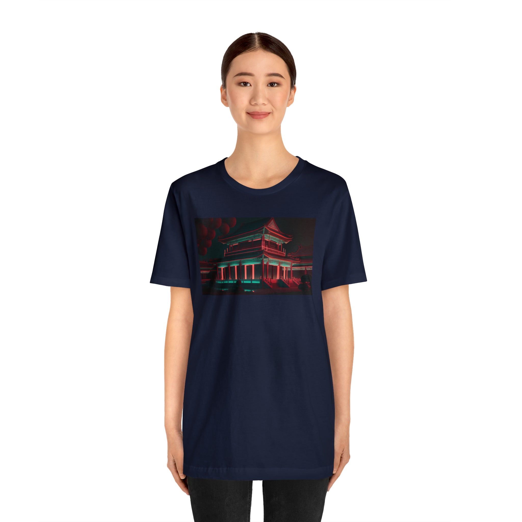 Unisex Jersey Short Sleeve Tee - Forbidden Palace, China