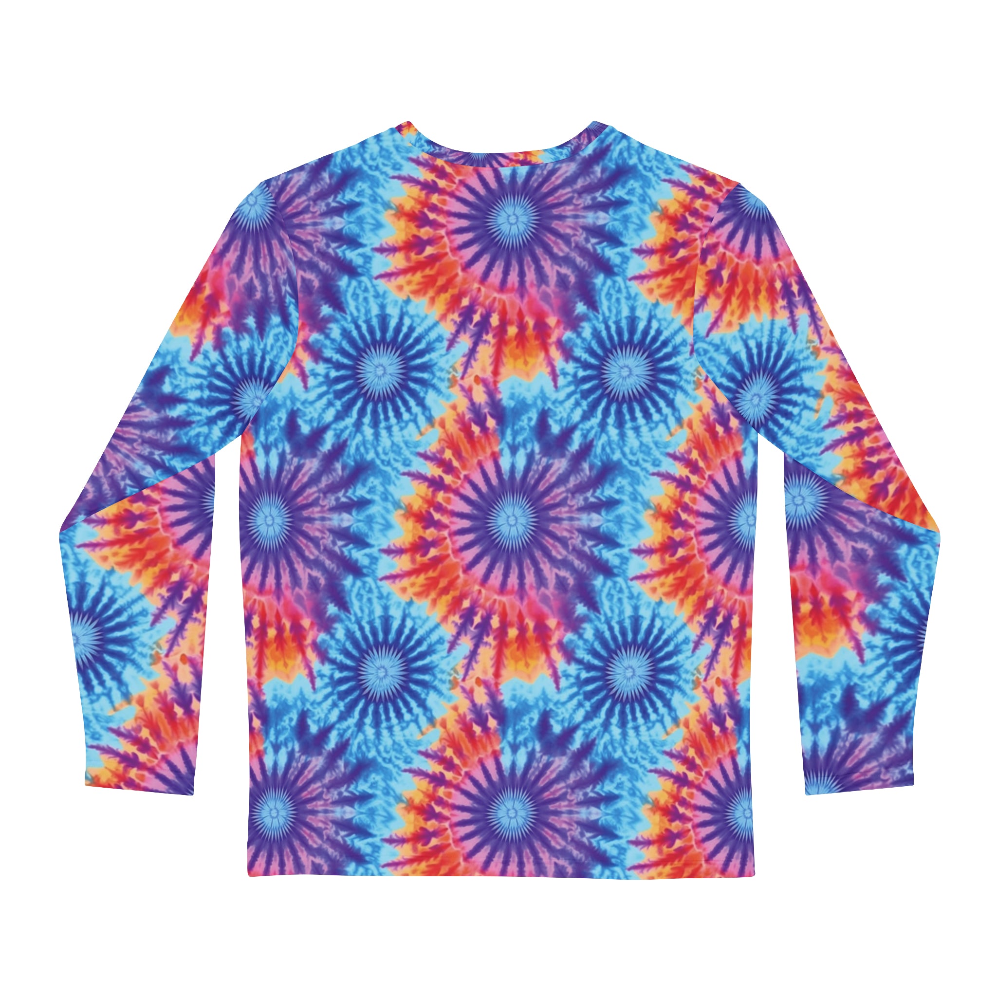 Men's Long Sleeve Shirt (AOP) - Tie Dye Designs 03