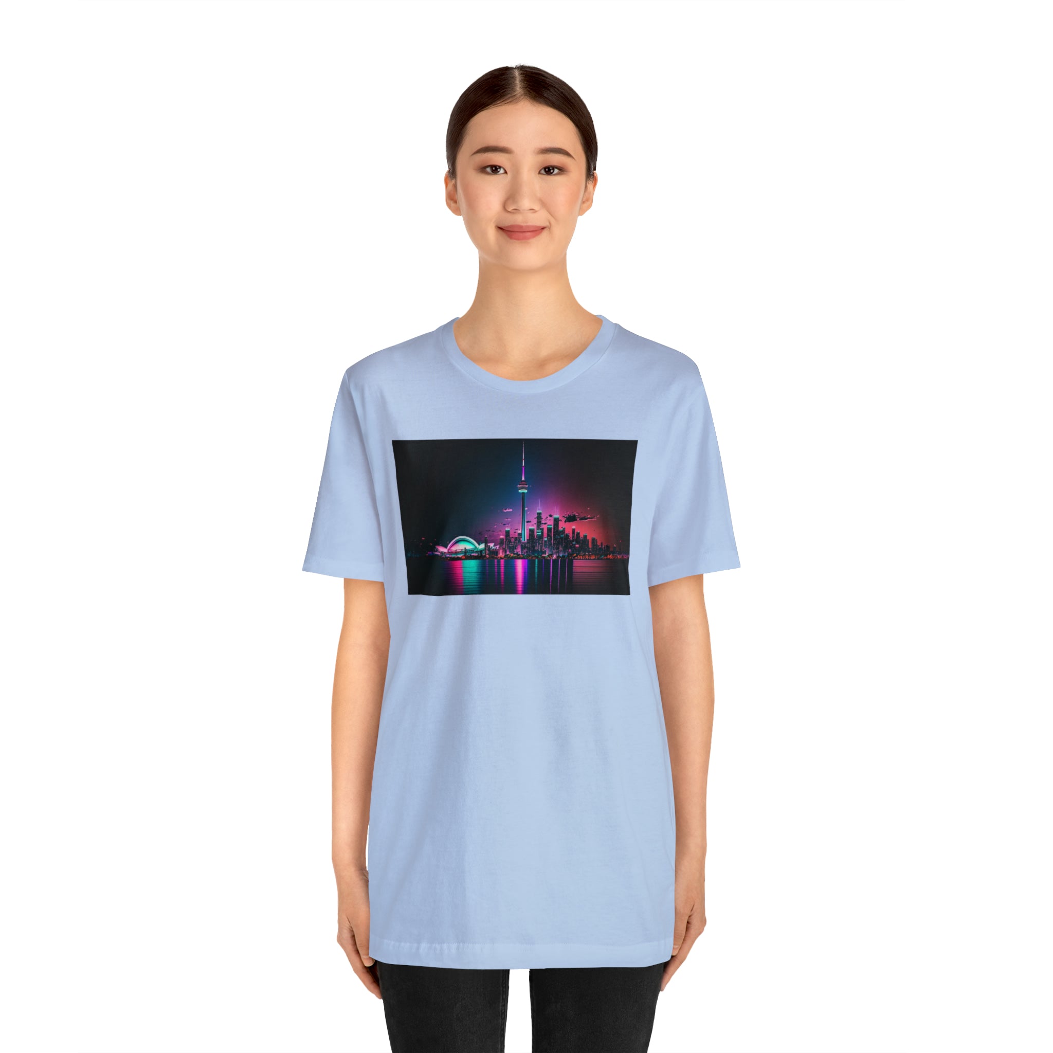 Unisex Jersey Short Sleeve Tee - CN Tower, Canada