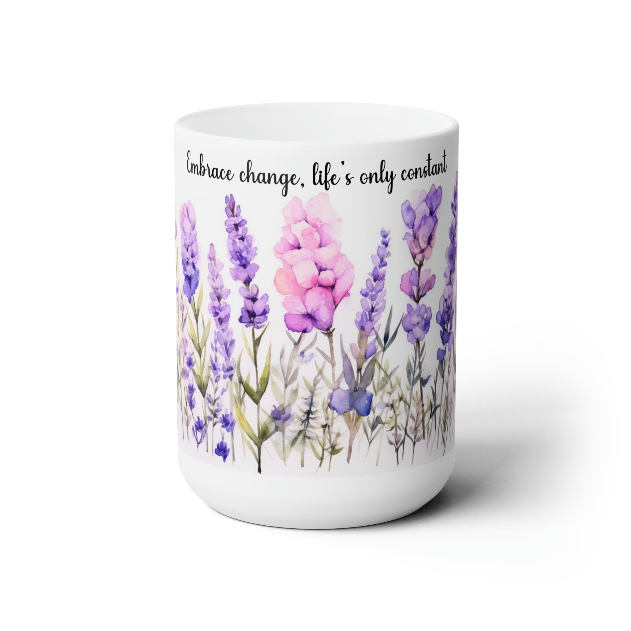 Ceramic Mug 15oz - Lavender