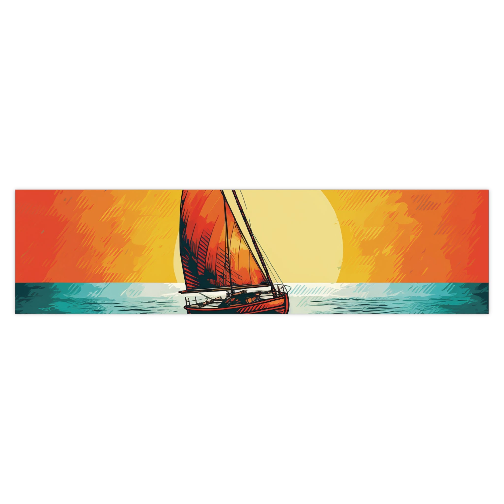 Bumper Stickers - Pop Art Designs, Sailboat