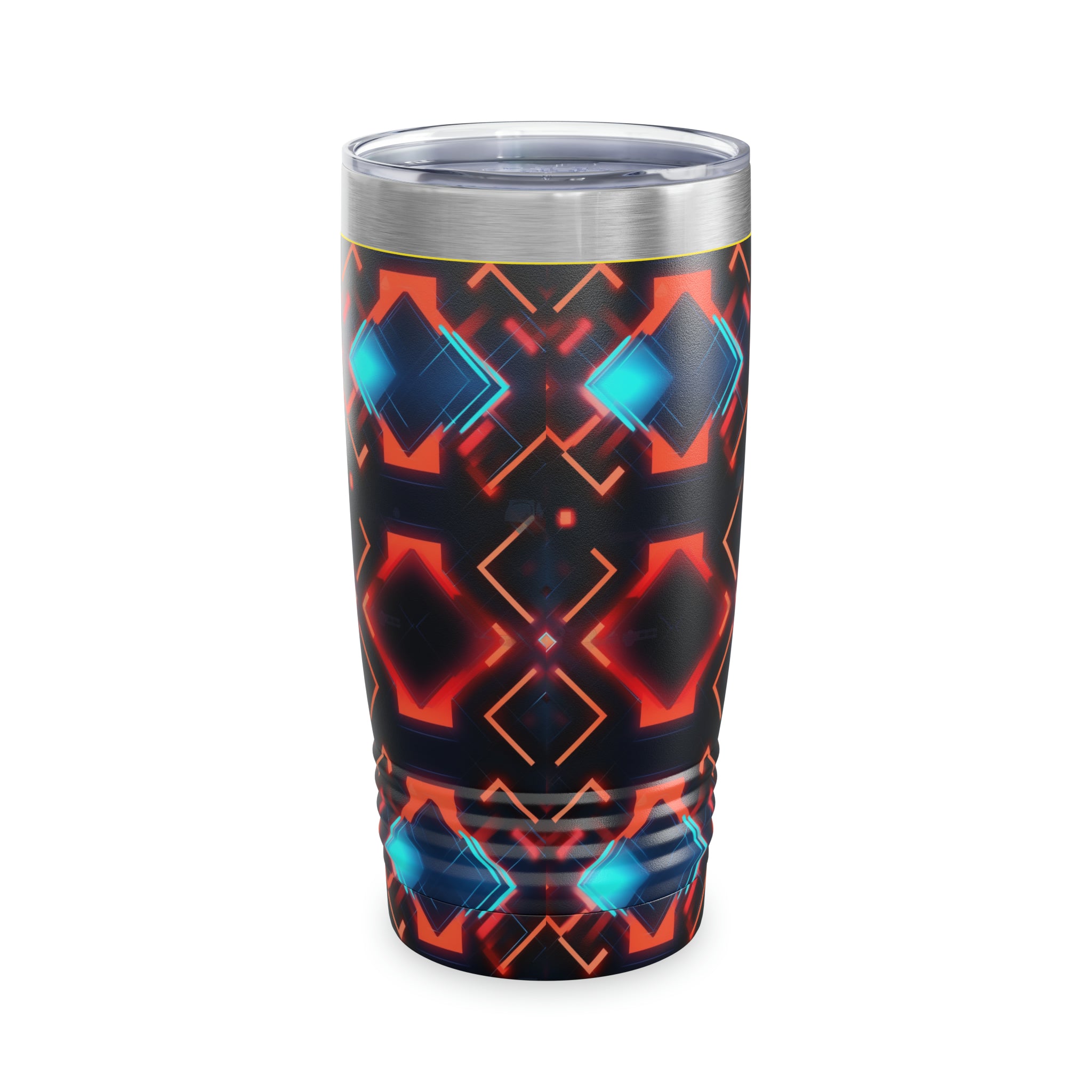 Ringneck Tumbler, 20oz (AOP) - Seamless Neon Designs 07