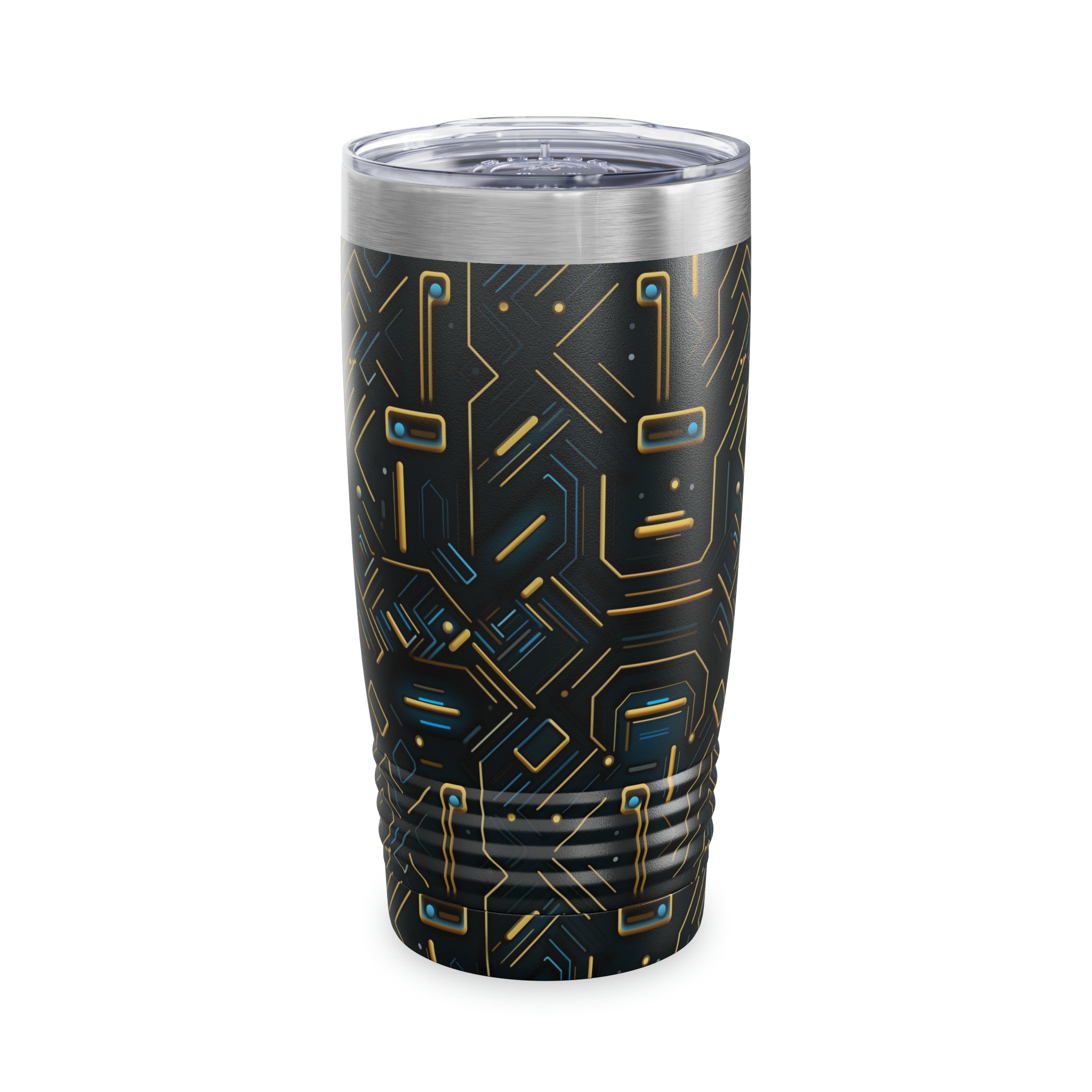 Ringneck Tumbler, 20oz (AOP) - Seamless Neon Designs 05