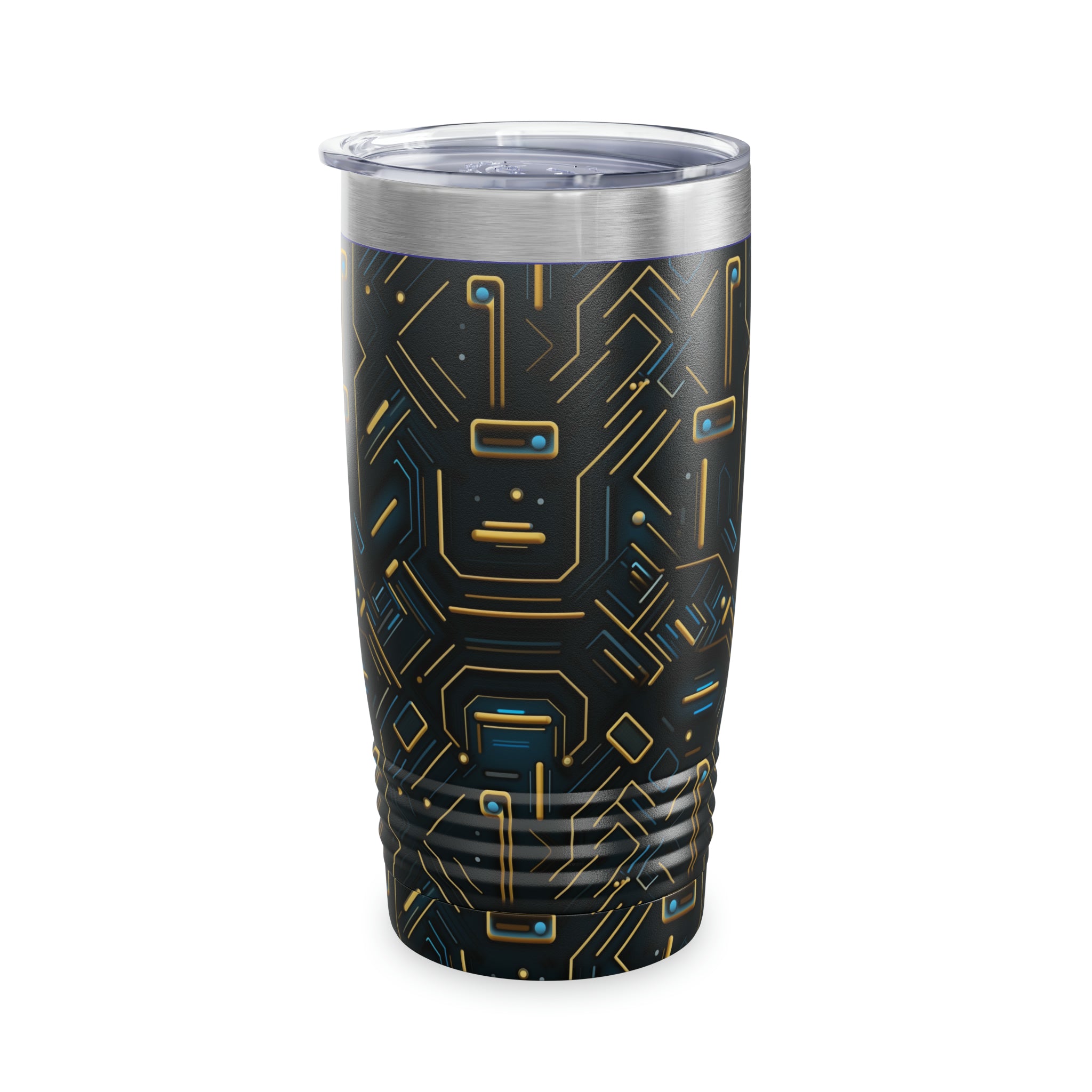 Ringneck Tumbler, 20oz (AOP) - Seamless Neon Designs 05