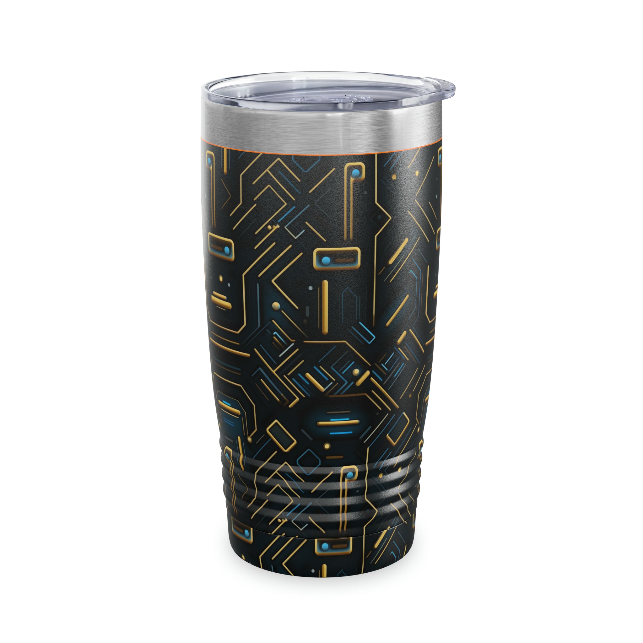 Ringneck Tumbler, 20oz (AOP) - Seamless Neon Designs 05