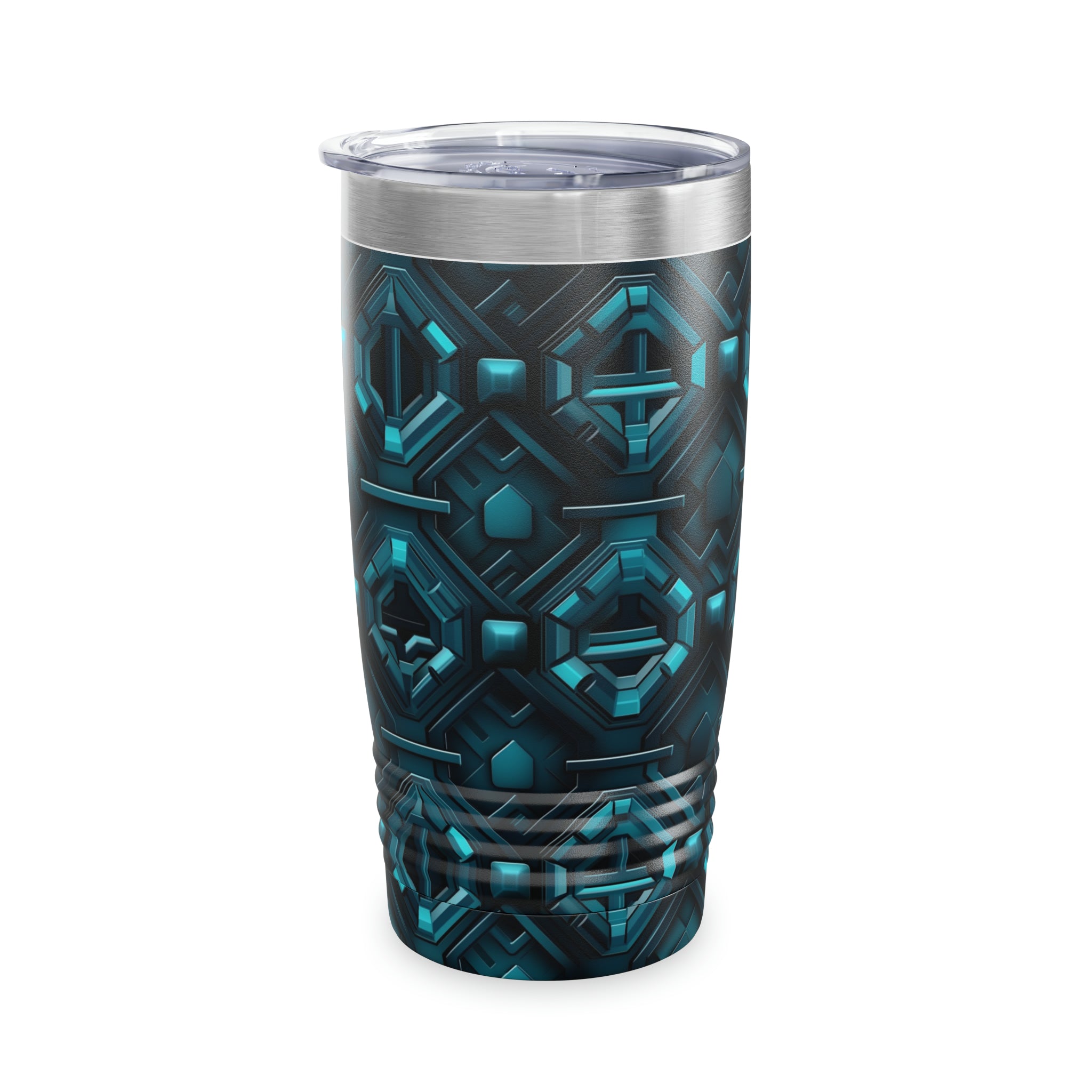 Ringneck Tumbler, 20oz (AOP) - Seamless Neon Designs 08