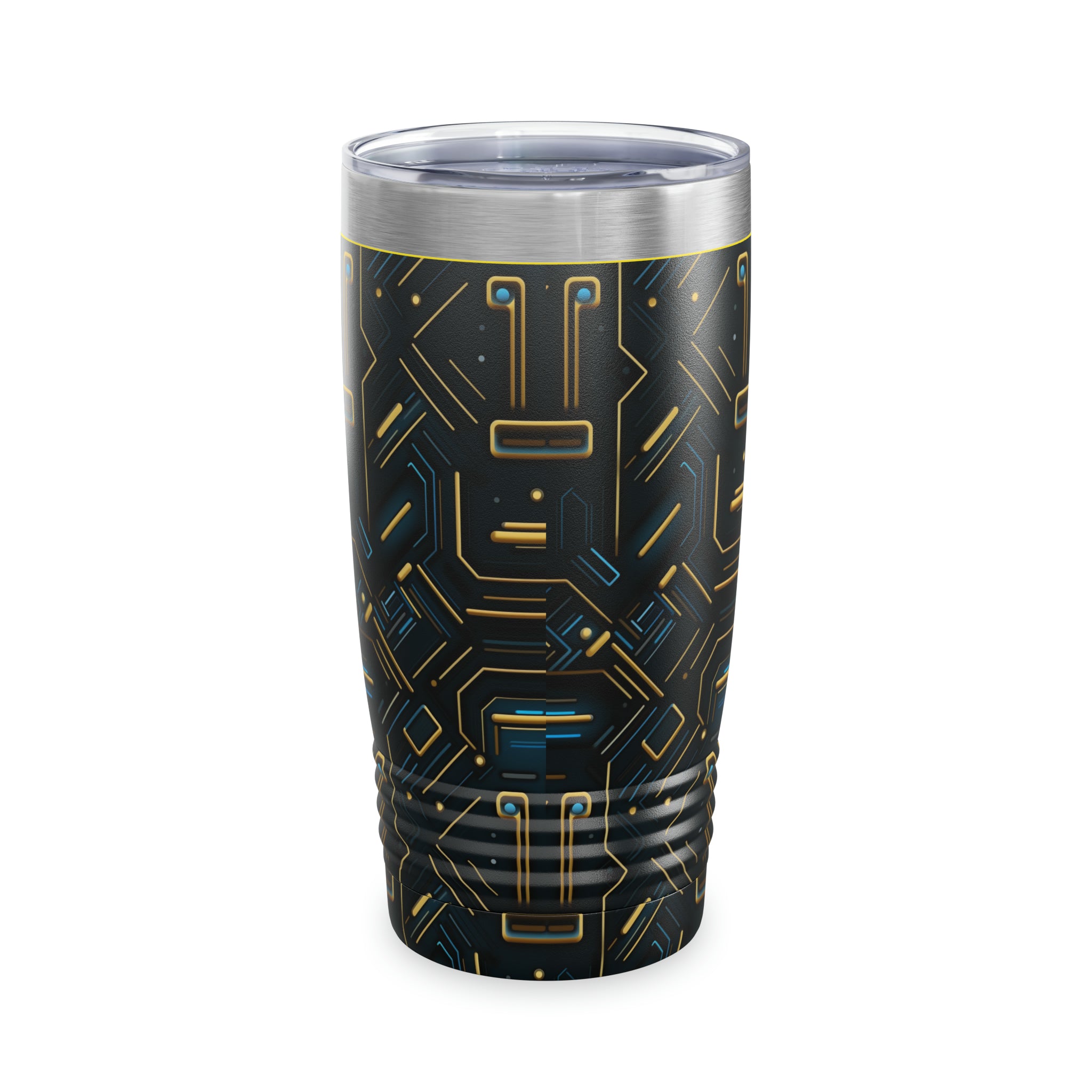 Ringneck Tumbler, 20oz (AOP) - Seamless Neon Designs 05