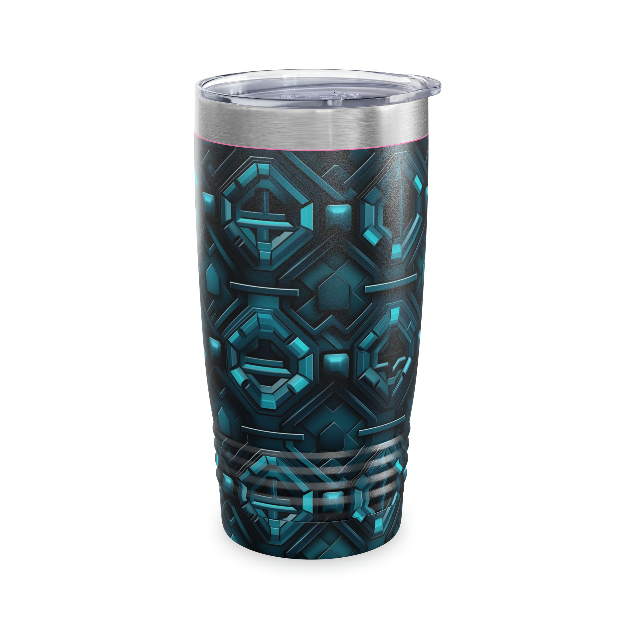 Ringneck Tumbler, 20oz (AOP) - Seamless Neon Designs 08