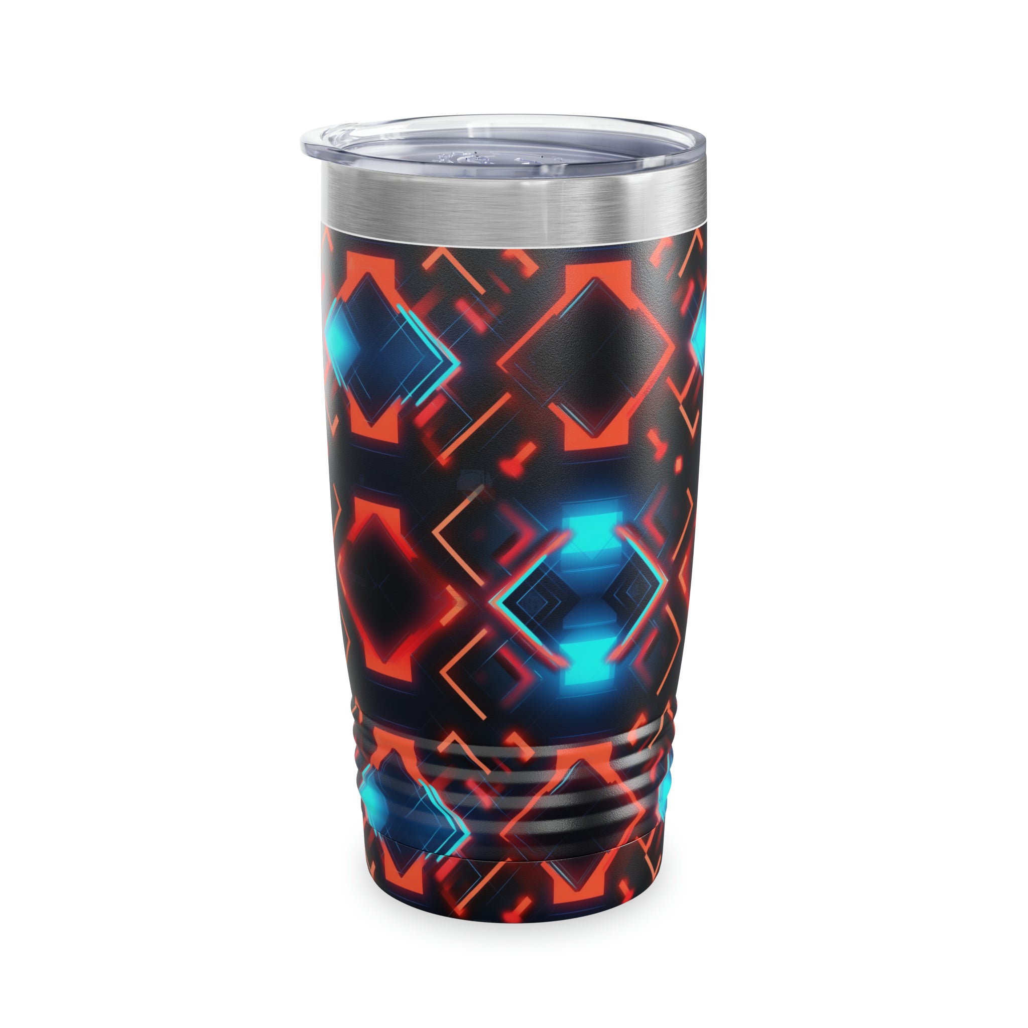 Ringneck Tumbler, 20oz (AOP) - Seamless Neon Designs 07