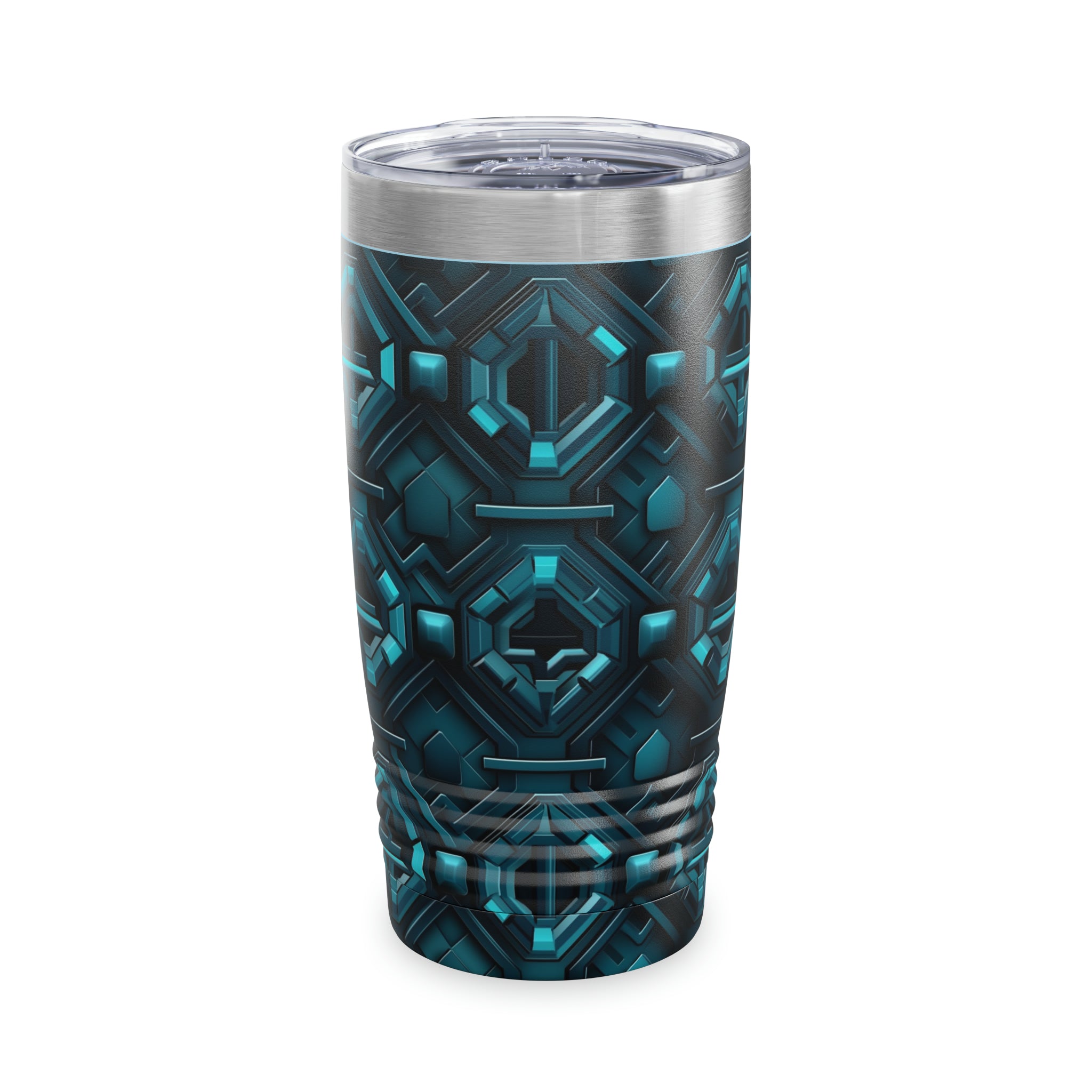 Ringneck Tumbler, 20oz (AOP) - Seamless Neon Designs 08